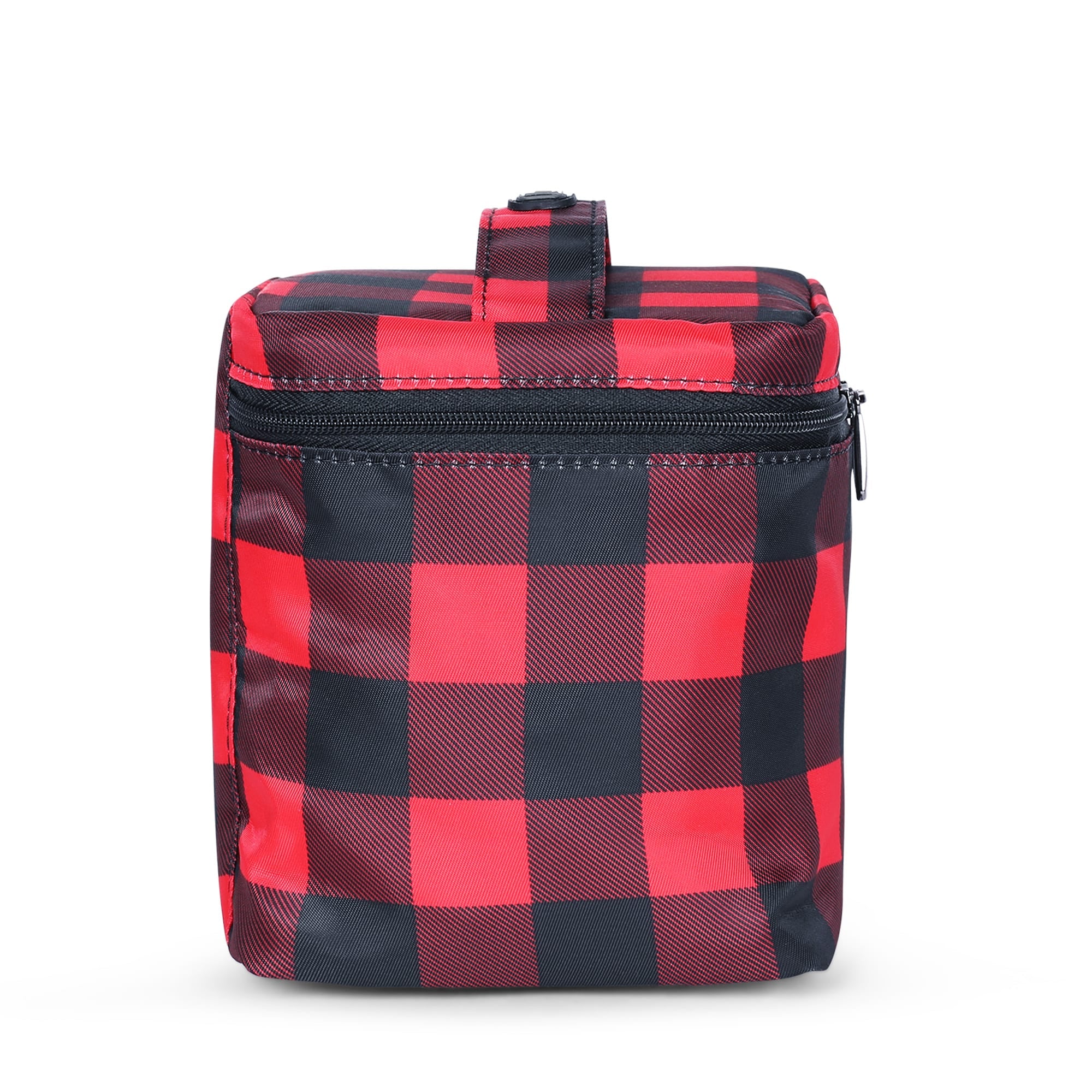 Box Top Cosmetic Case - BUFFALO CHECK RED SMALL - BoxTop__Buffalo_Check_Red_03