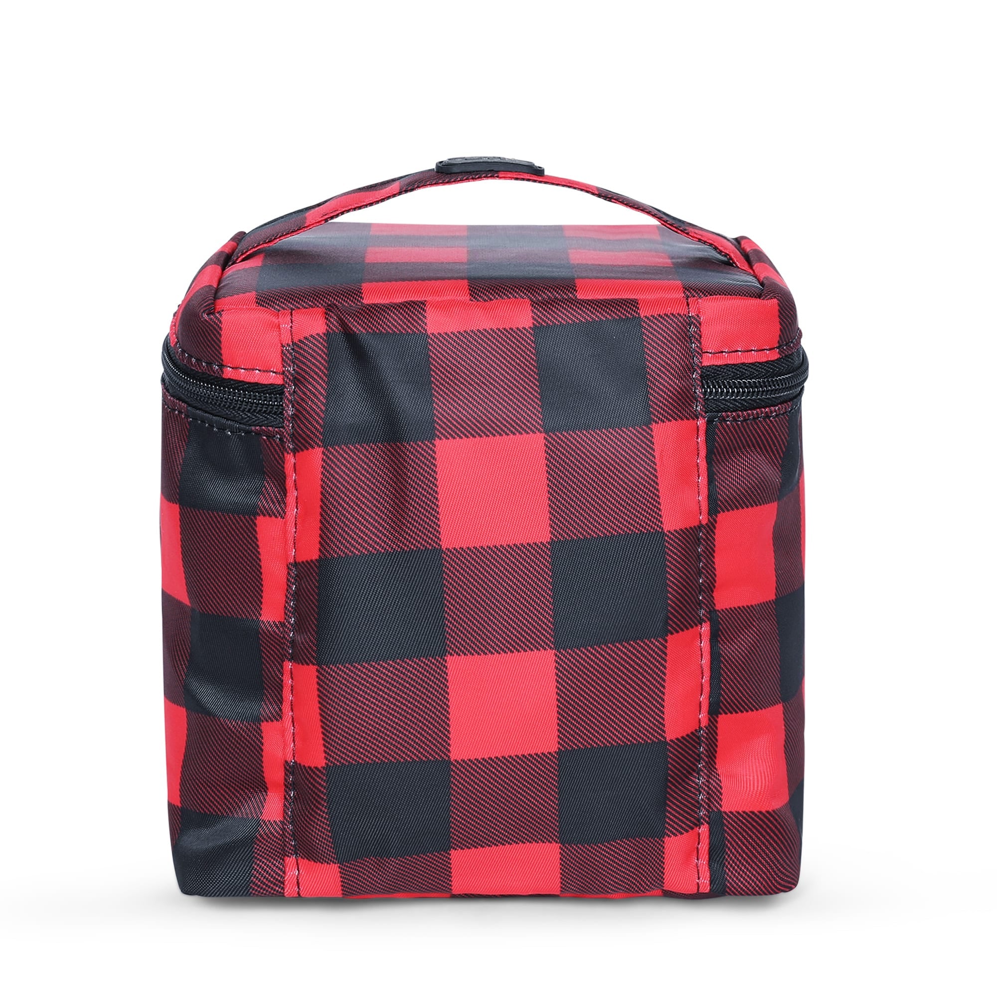Box Top Cosmetic Case - BUFFALO CHECK RED SMALL - BoxTop__Buffalo_Check_Red_04