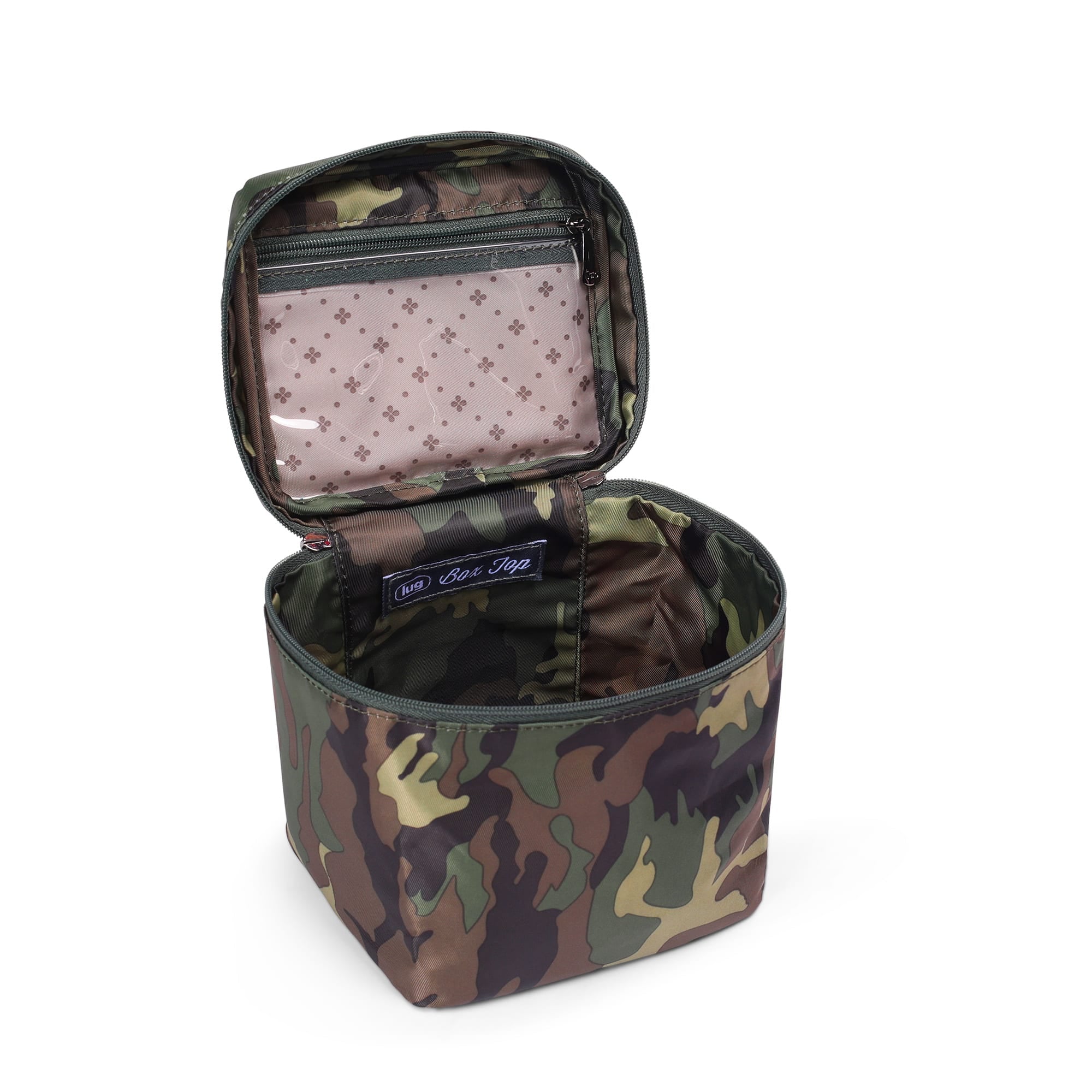 Box Top Cosmetic Case - CAMO GREEN - BoxTop__CamoGreen_05