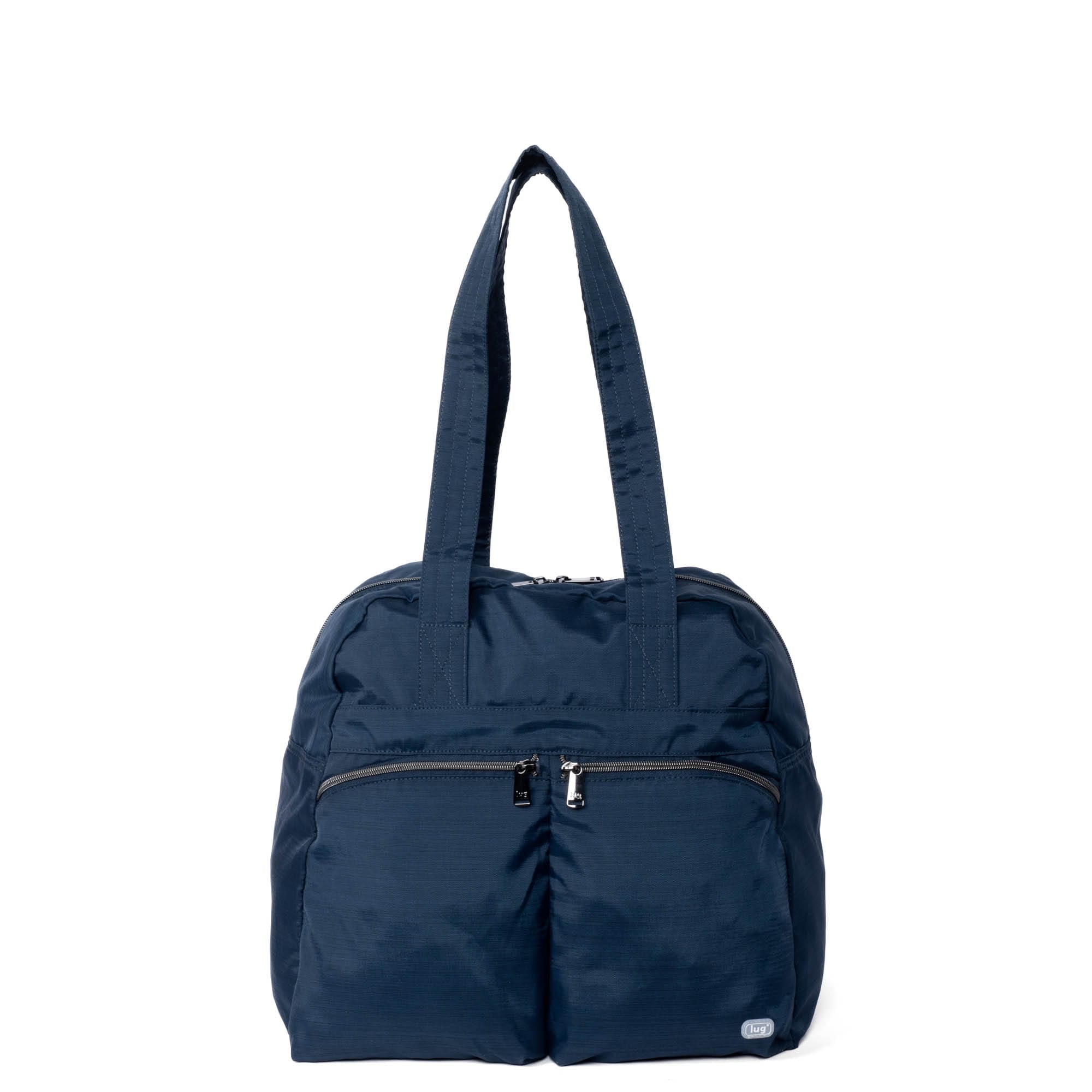 Boxer Packable Duffel Bag - BRUSHED NAVY - BoxerPackable_BrushedNavy_01