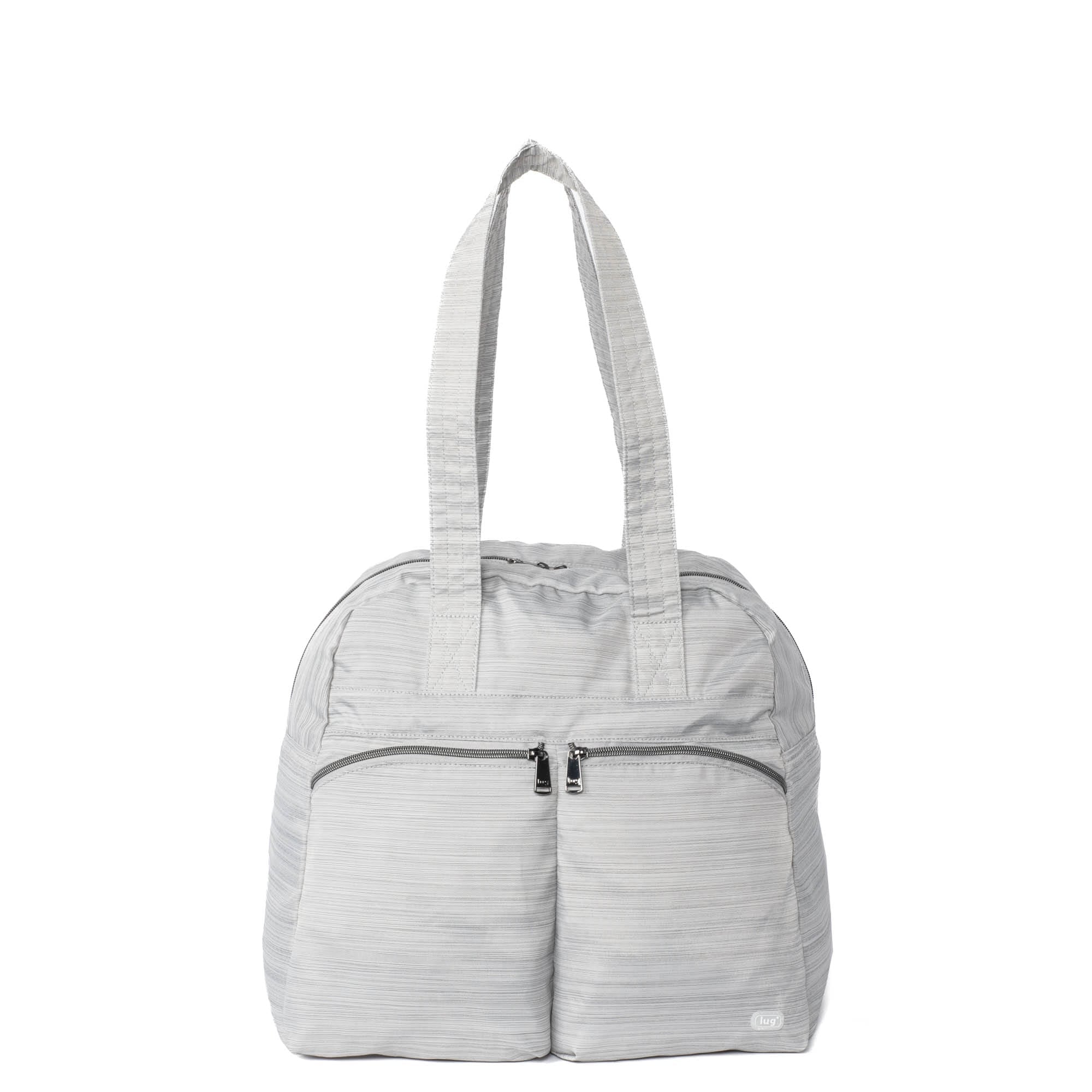 Boxer Packable Duffel Bag - BRUSHED SILVER - BoxerPackable_BrushedSilver_01