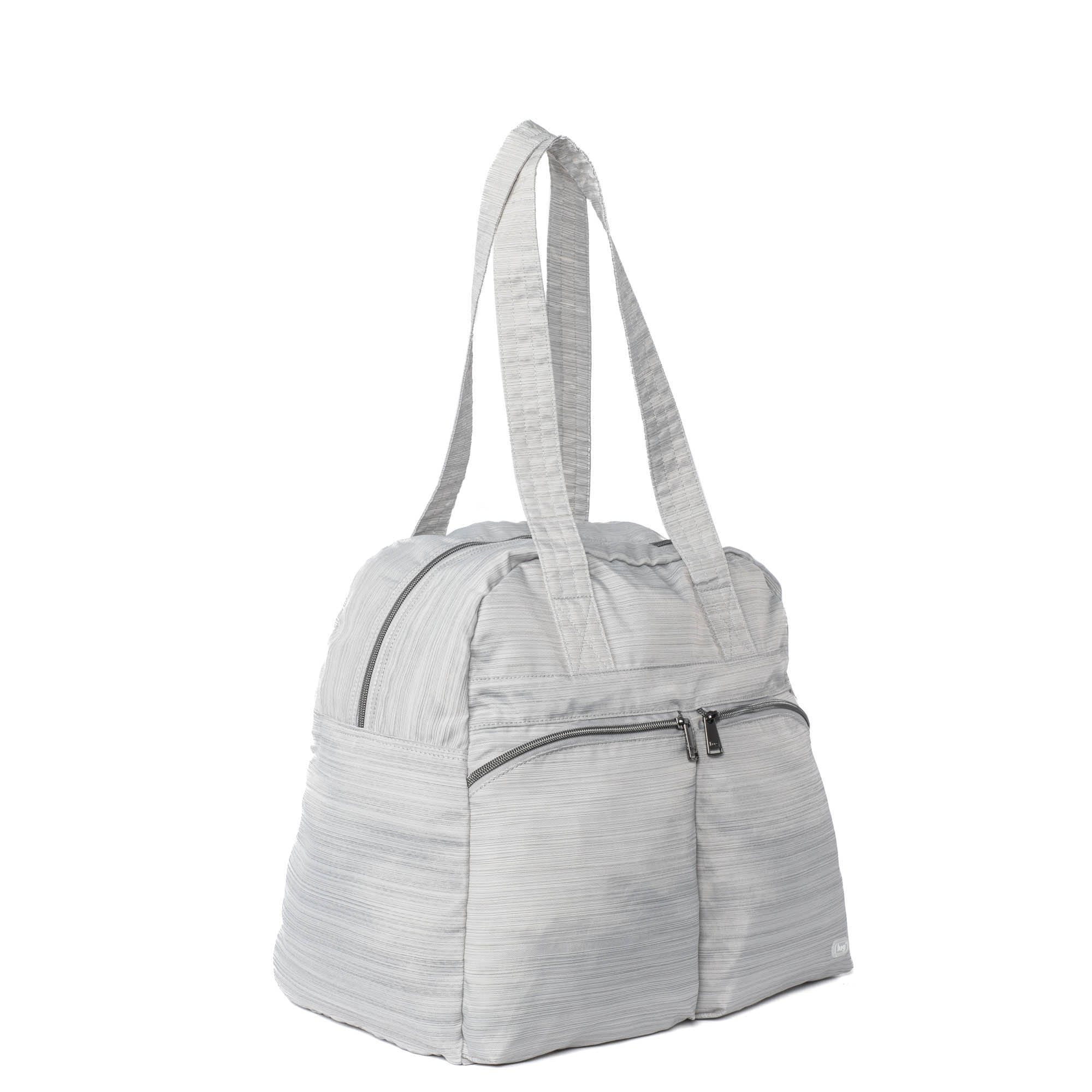 Boxer Packable Duffel Bag - BRUSHED SILVER - BoxerPackable_BrushedSilver_02