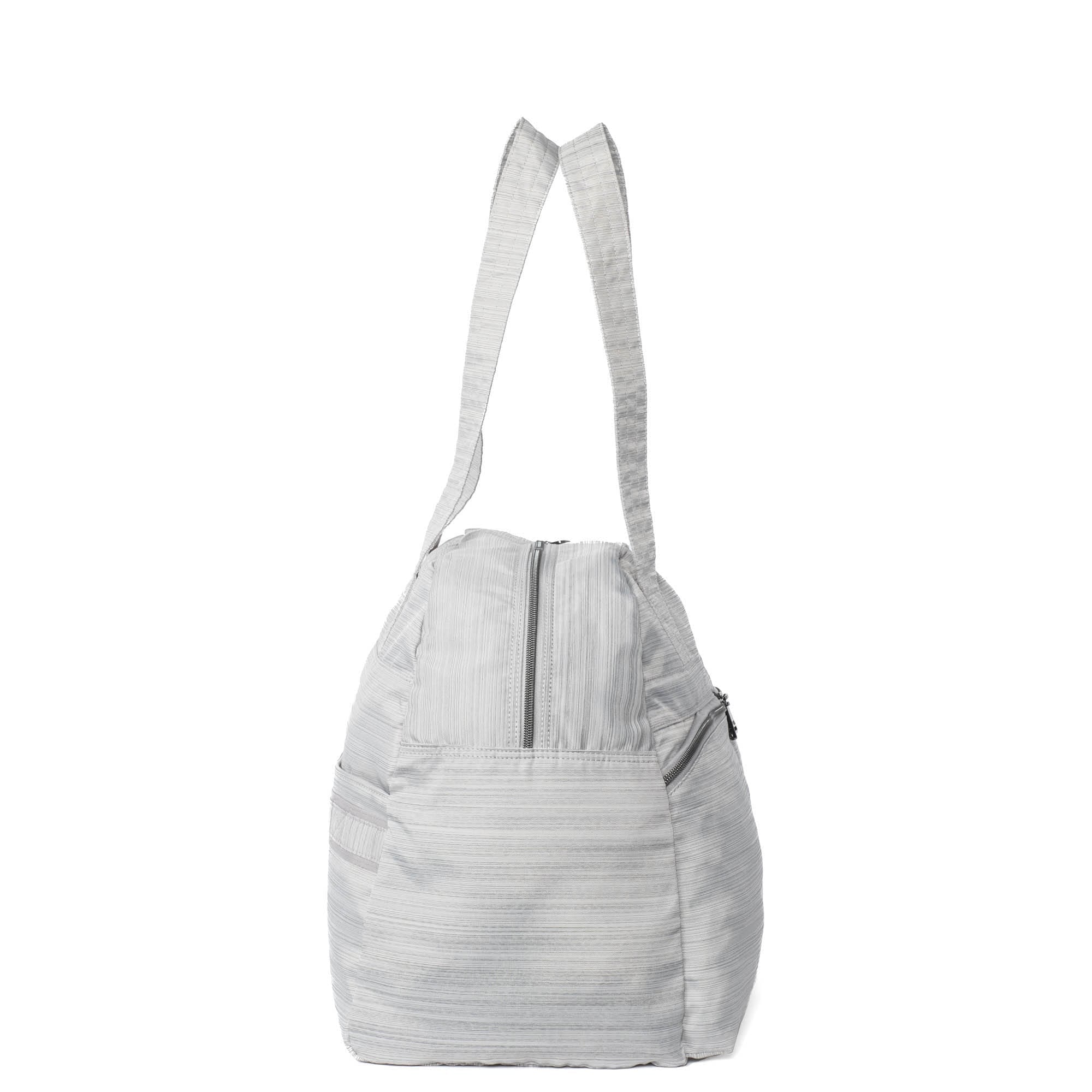 Boxer Packable Duffel Bag - BRUSHED SILVER - BoxerPackable_BrushedSilver_03