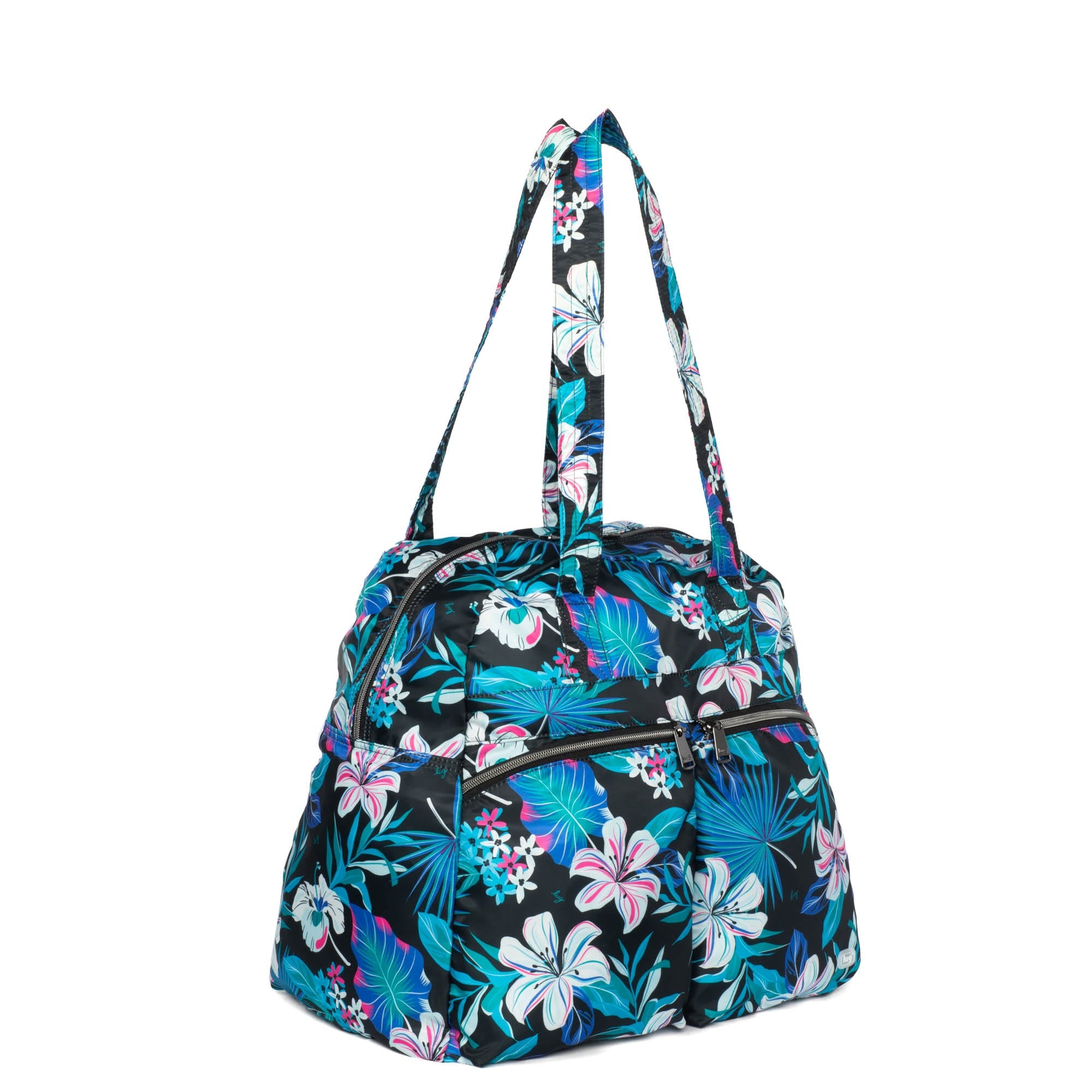 Boxer Packable Duffel Bag - HIBISCUS MULTI - BoxerPackable_HibiscusMulti_02