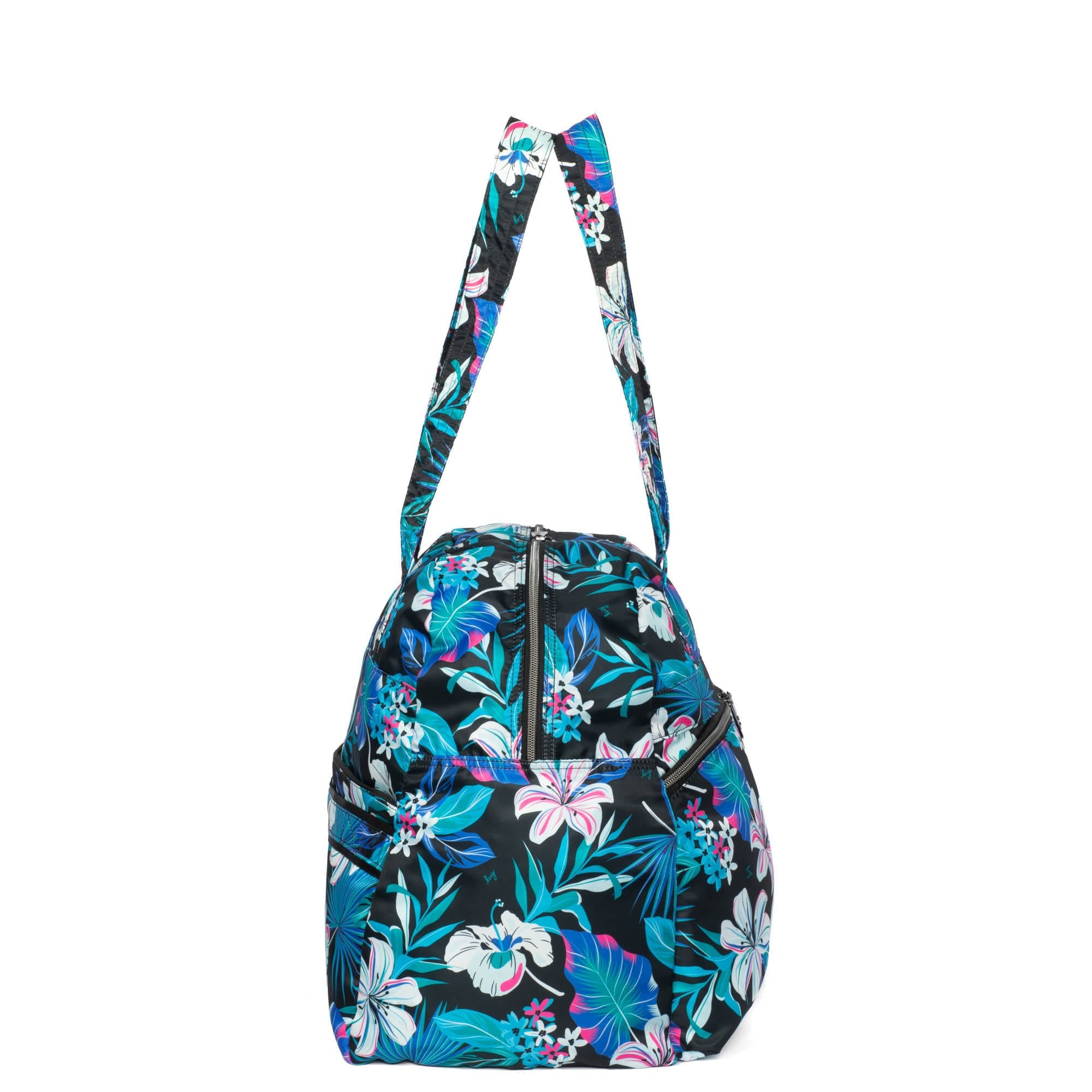 Boxer Packable Duffel Bag - HIBISCUS MULTI - BoxerPackable_HibiscusMulti_03