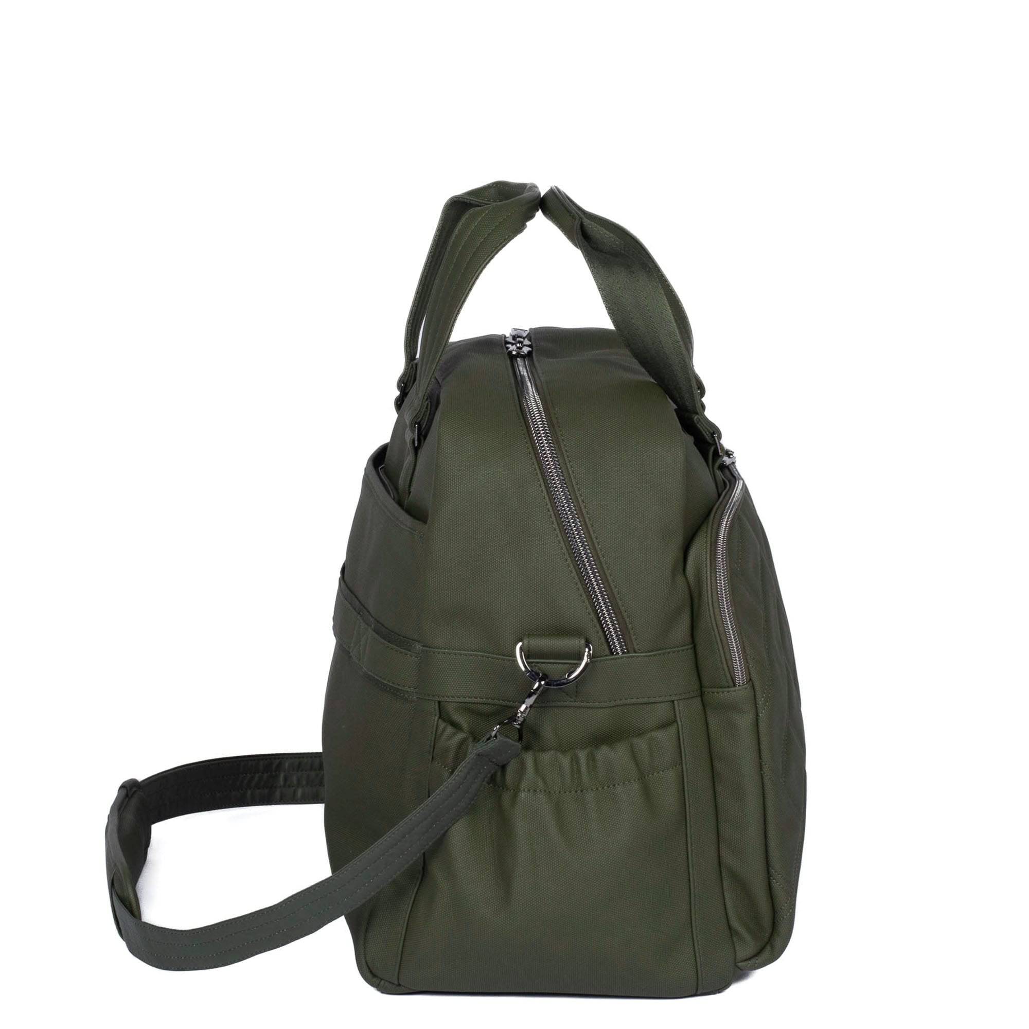 Boxer Matte Luxe VL Overnight Bag - OLIVE GREEN - Boxer_MatteLuxe_OliveGreen_032