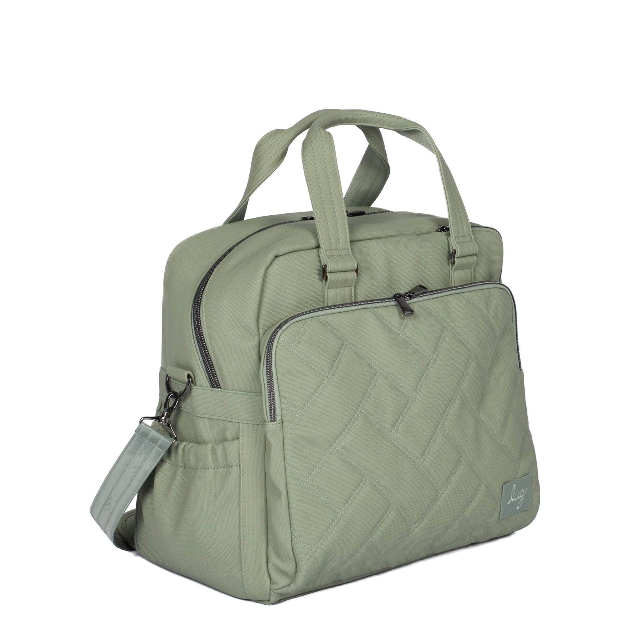 Boxer Matte Luxe VL Overnight Bag - SAGE GREEN - Boxer_MatteLuxe_SageGreen_02