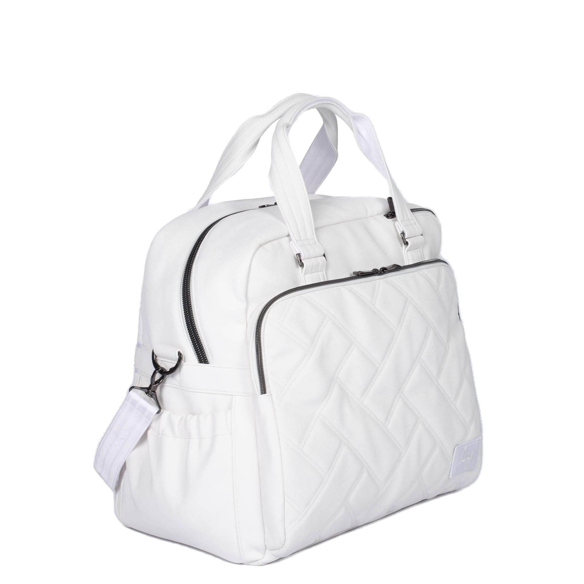 Boxer Matte Luxe VL Overnight Bag - WHITE - Boxer_MatteLuxe_White_022