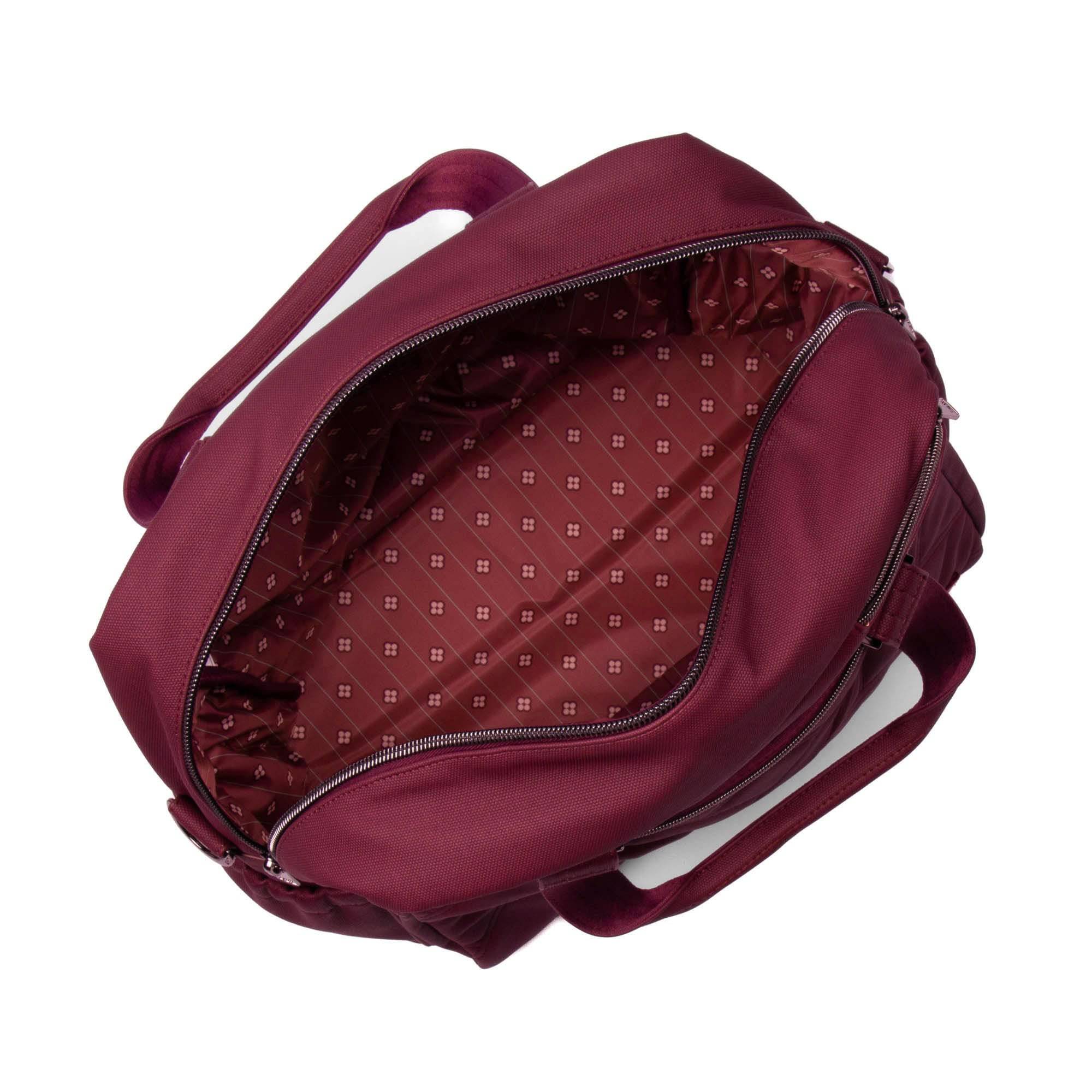 Boxer Matte Luxe VL Overnight Bag - WINE RED - Boxer_MatteLuxe_WineRed_052