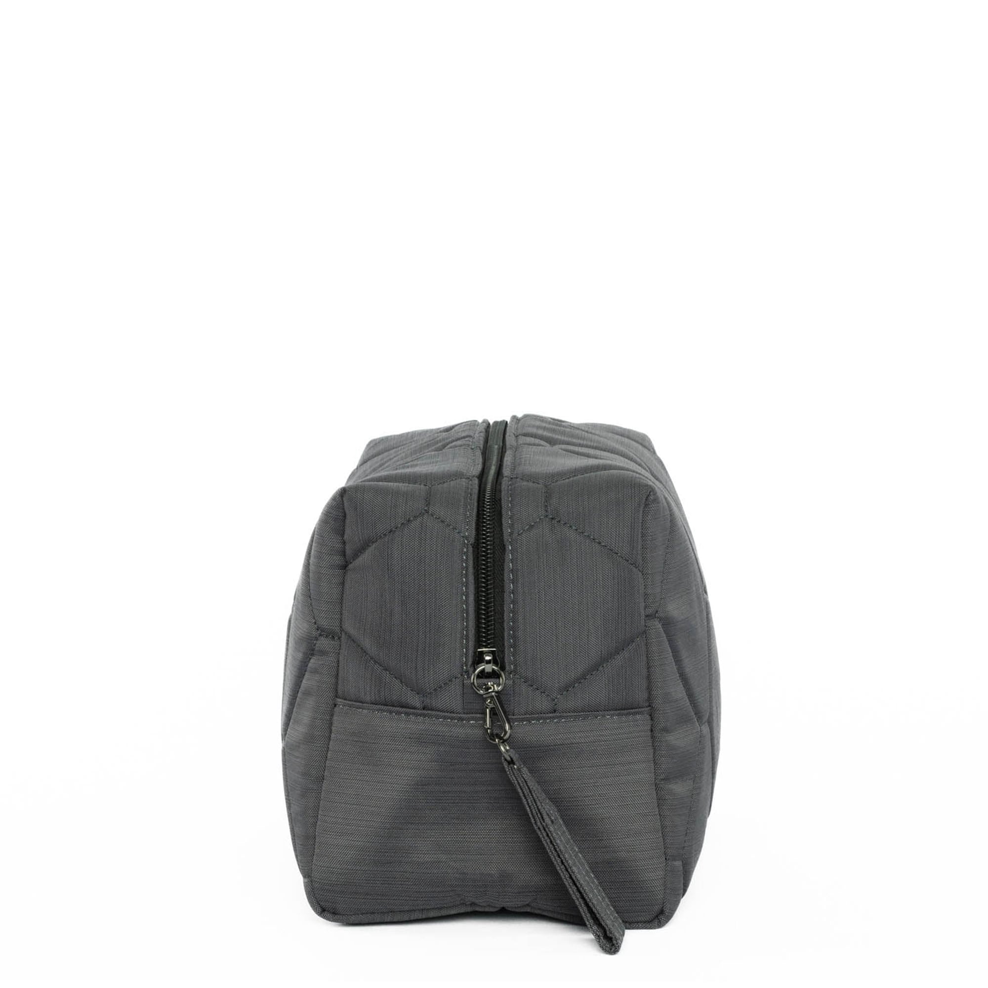 Bumper Cosmetic Case - BRUSHED GREY - Bumper_BrushedGrey_03