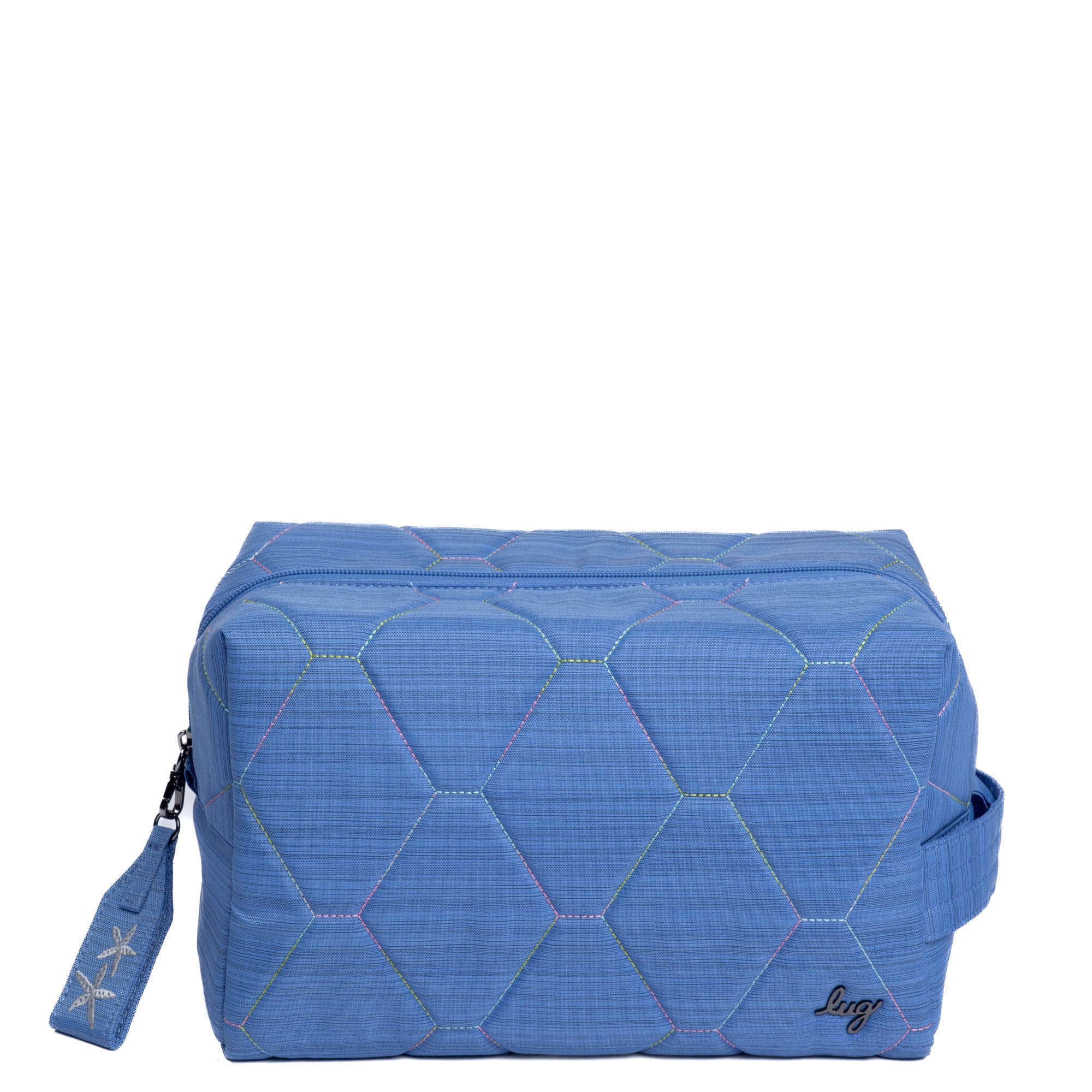 Bumper Cosmetic Case - BRUSHED MARINA ICEPOP STITCH - Bumper_BrushedMarinaWithIcepop_01