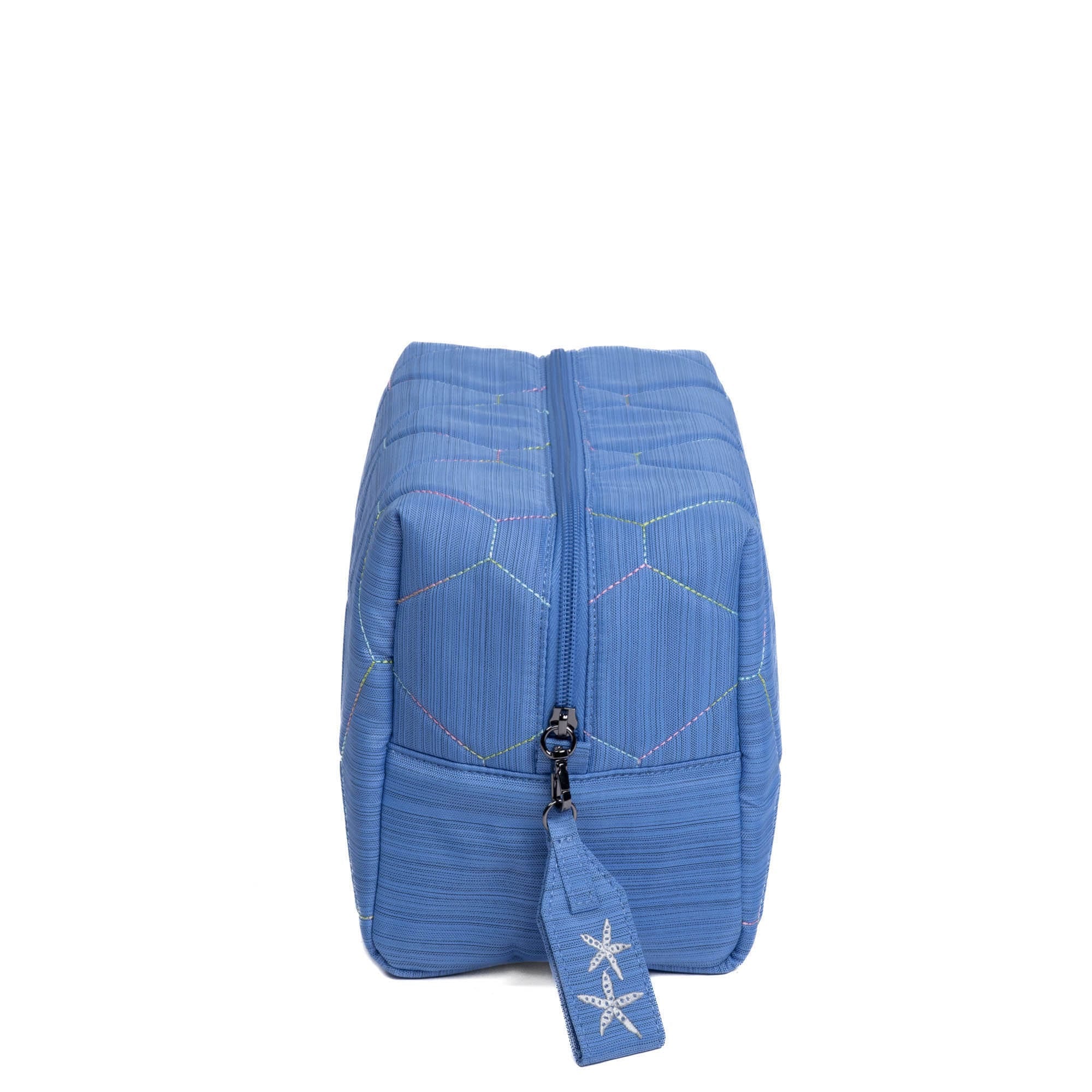 Bumper Cosmetic Case - BRUSHED MARINA ICEPOP STITCH - Bumper_BrushedMarinaWithIcepop_03