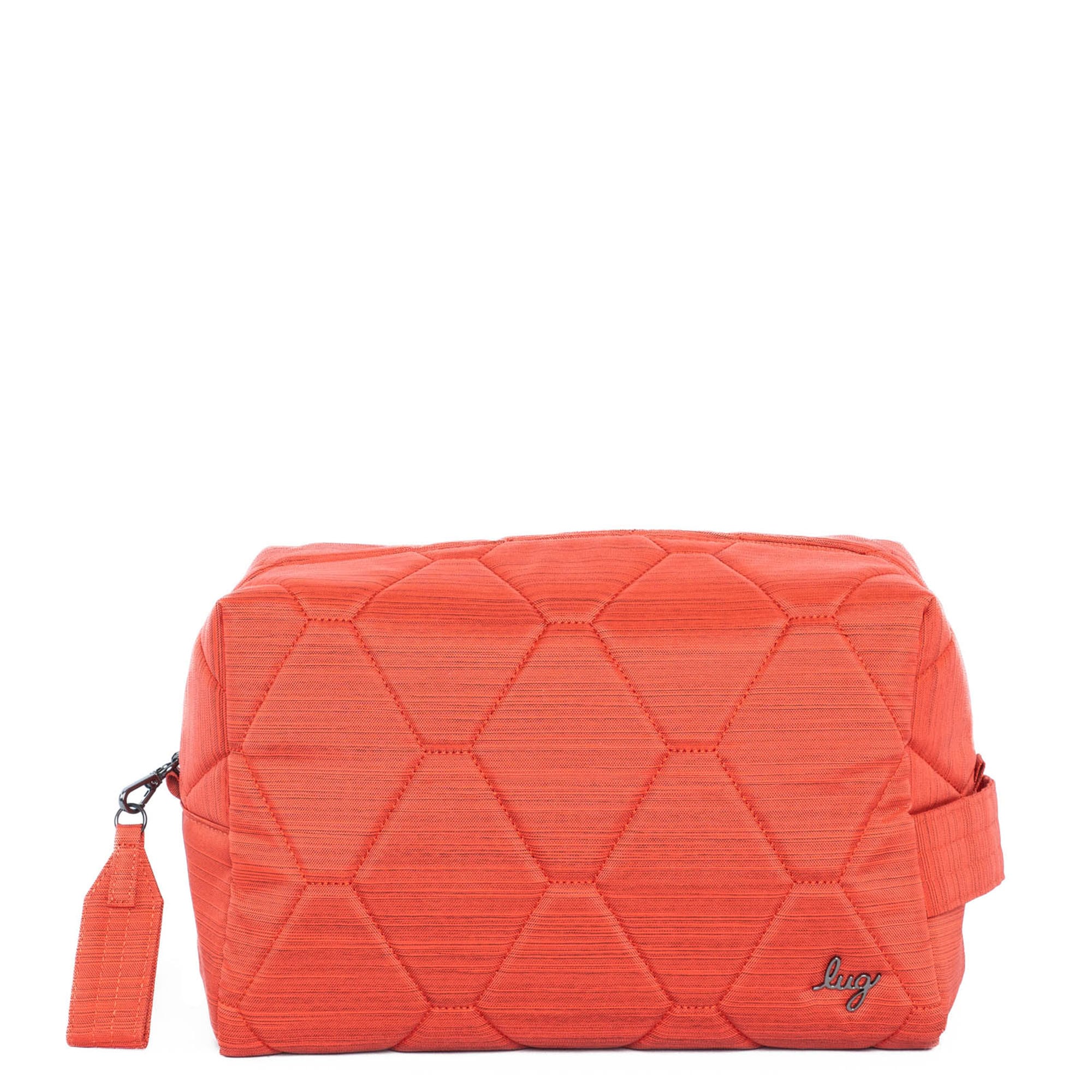 Bumper Cosmetic Case - BRUSHED PAPAYA - Bumper_BrushedPapaya_01