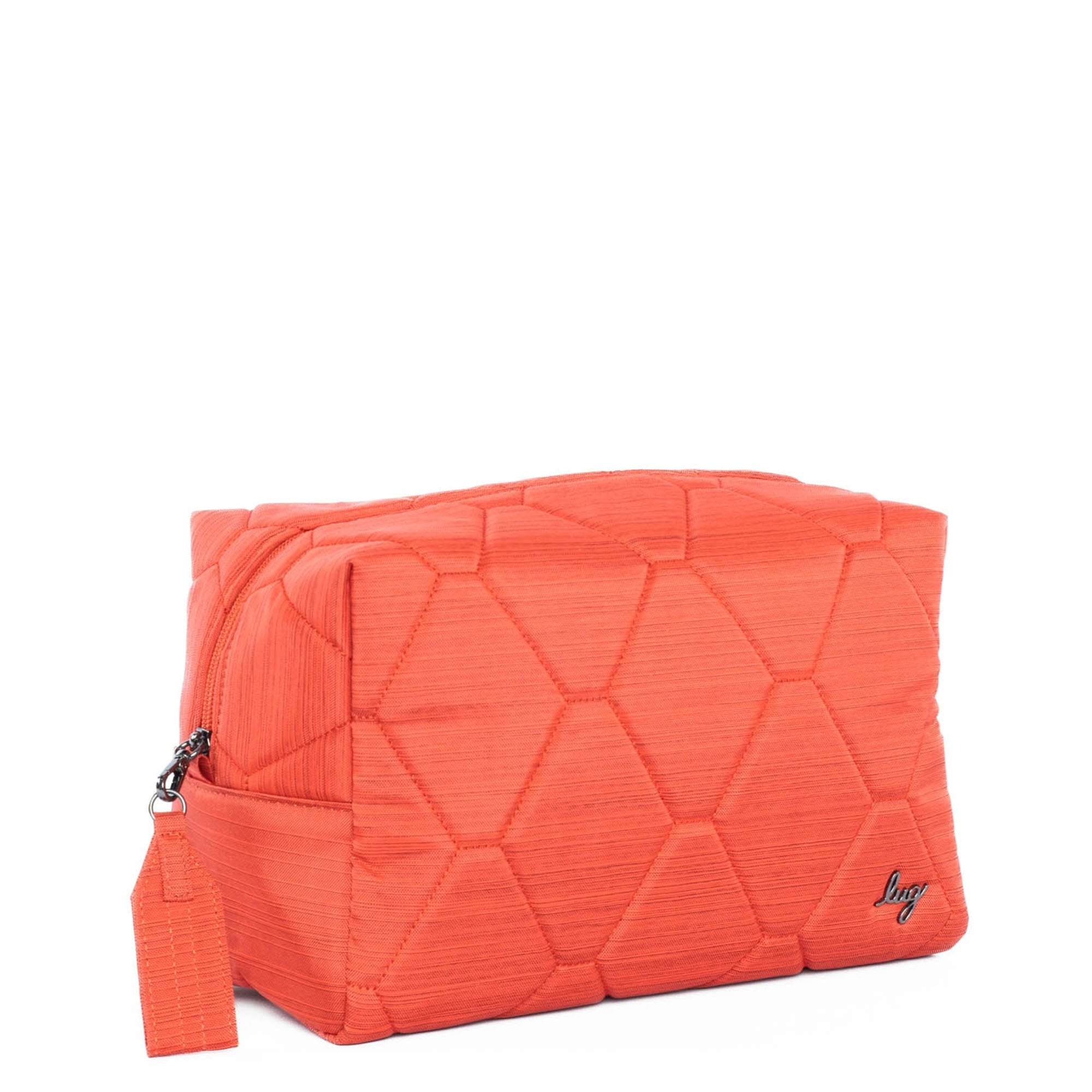 Bumper Cosmetic Case - BRUSHED PAPAYA - Bumper_BrushedPapaya_02