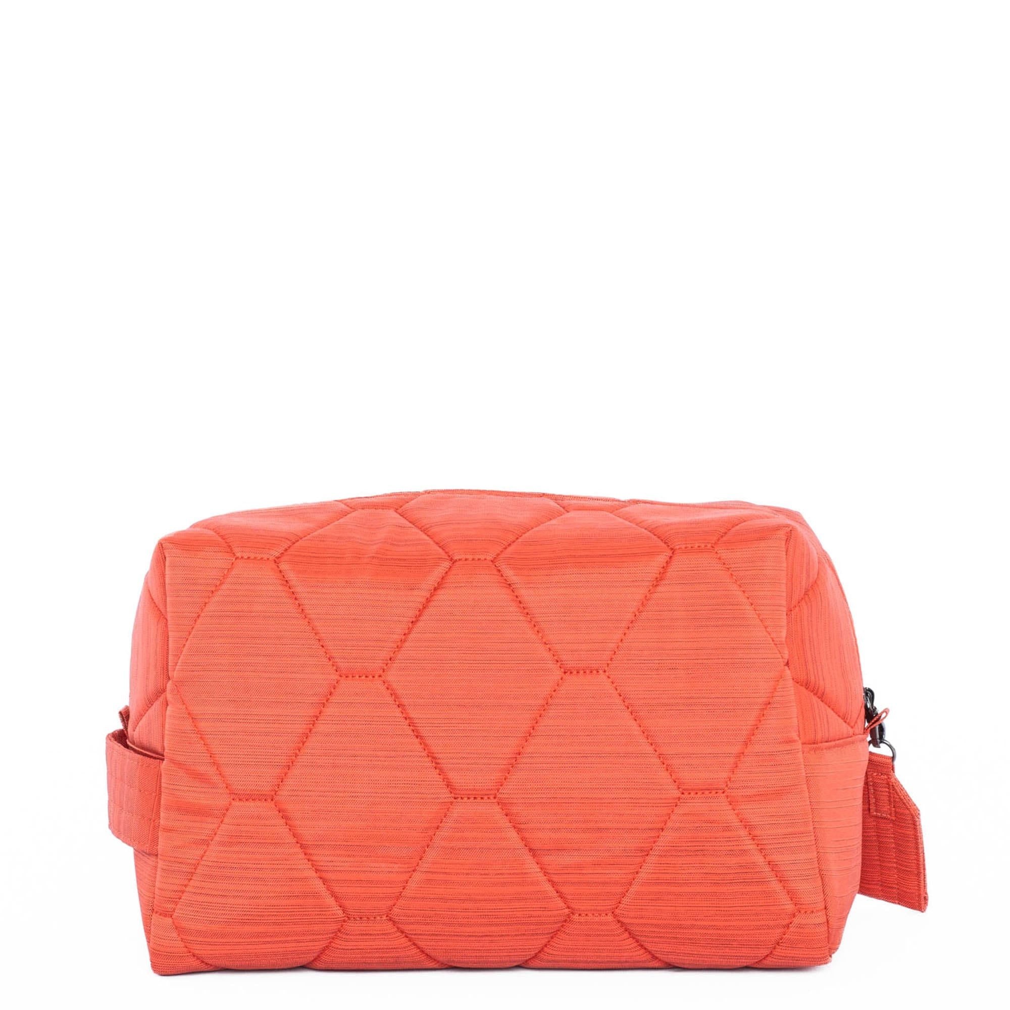 Bumper Cosmetic Case - BRUSHED PAPAYA - Bumper_BrushedPapaya_04