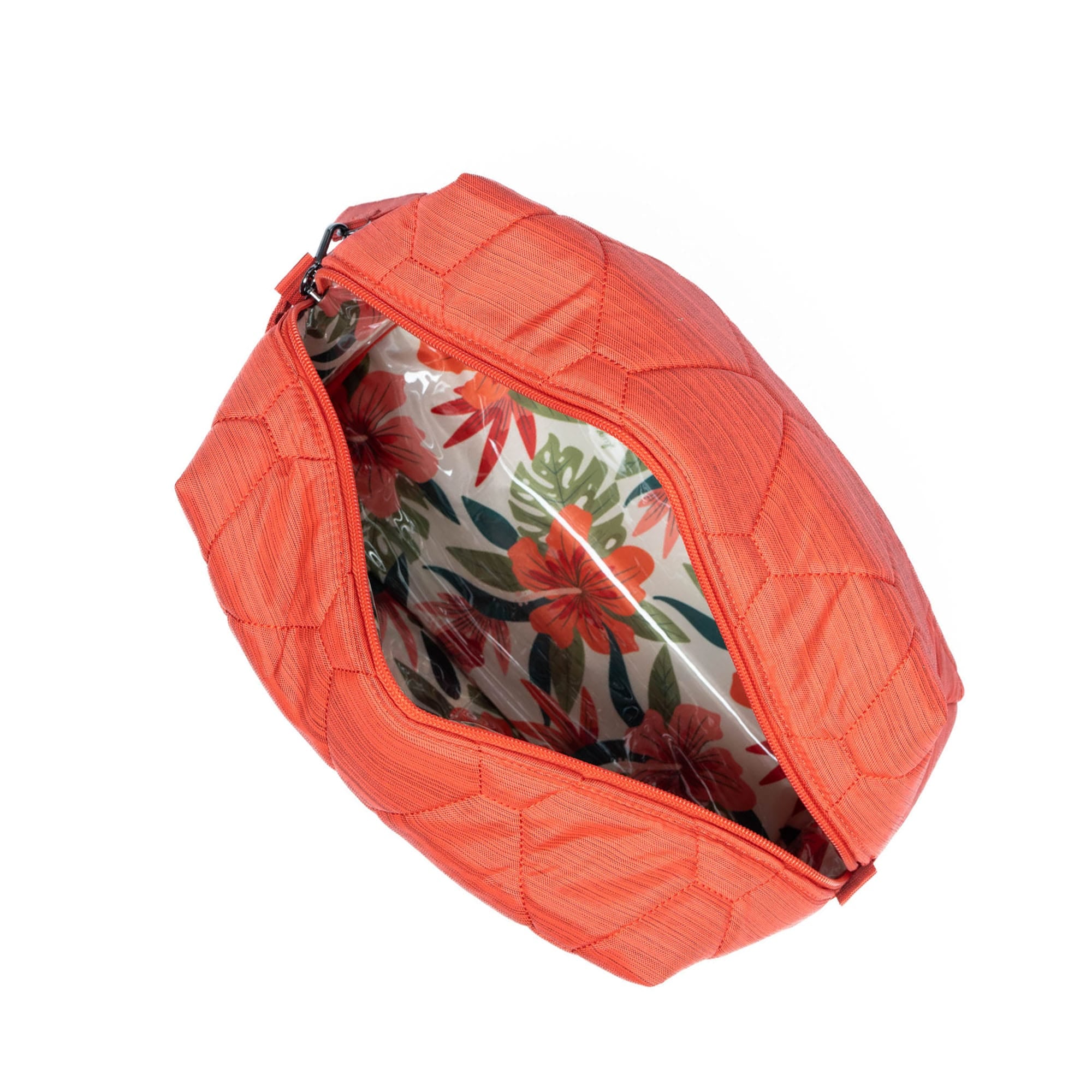 Bumper Cosmetic Case - BRUSHED PAPAYA - Bumper_BrushedPapaya_05