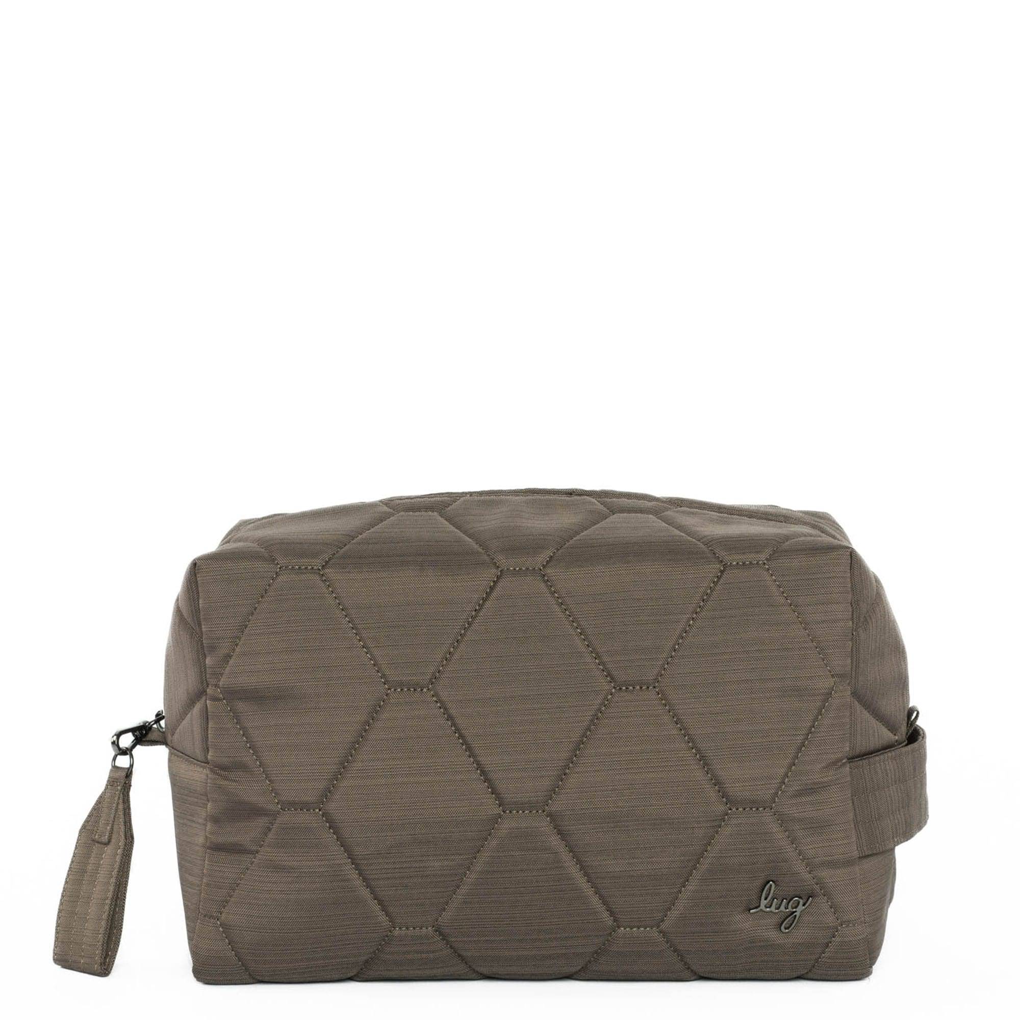 Bumper Cosmetic Case - BRUSHED WALNUT - Bumper_BrushedWalnut_01