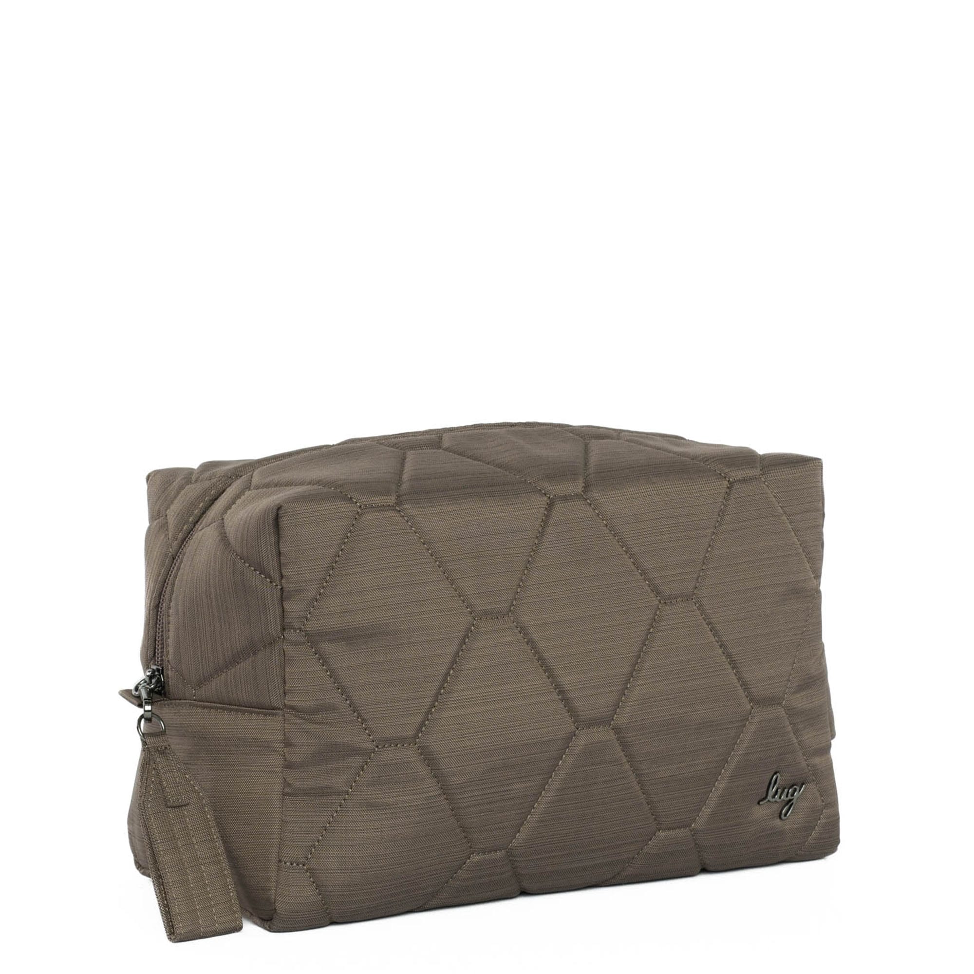 Bumper Cosmetic Case - BRUSHED WALNUT - Bumper_BrushedWalnut_02