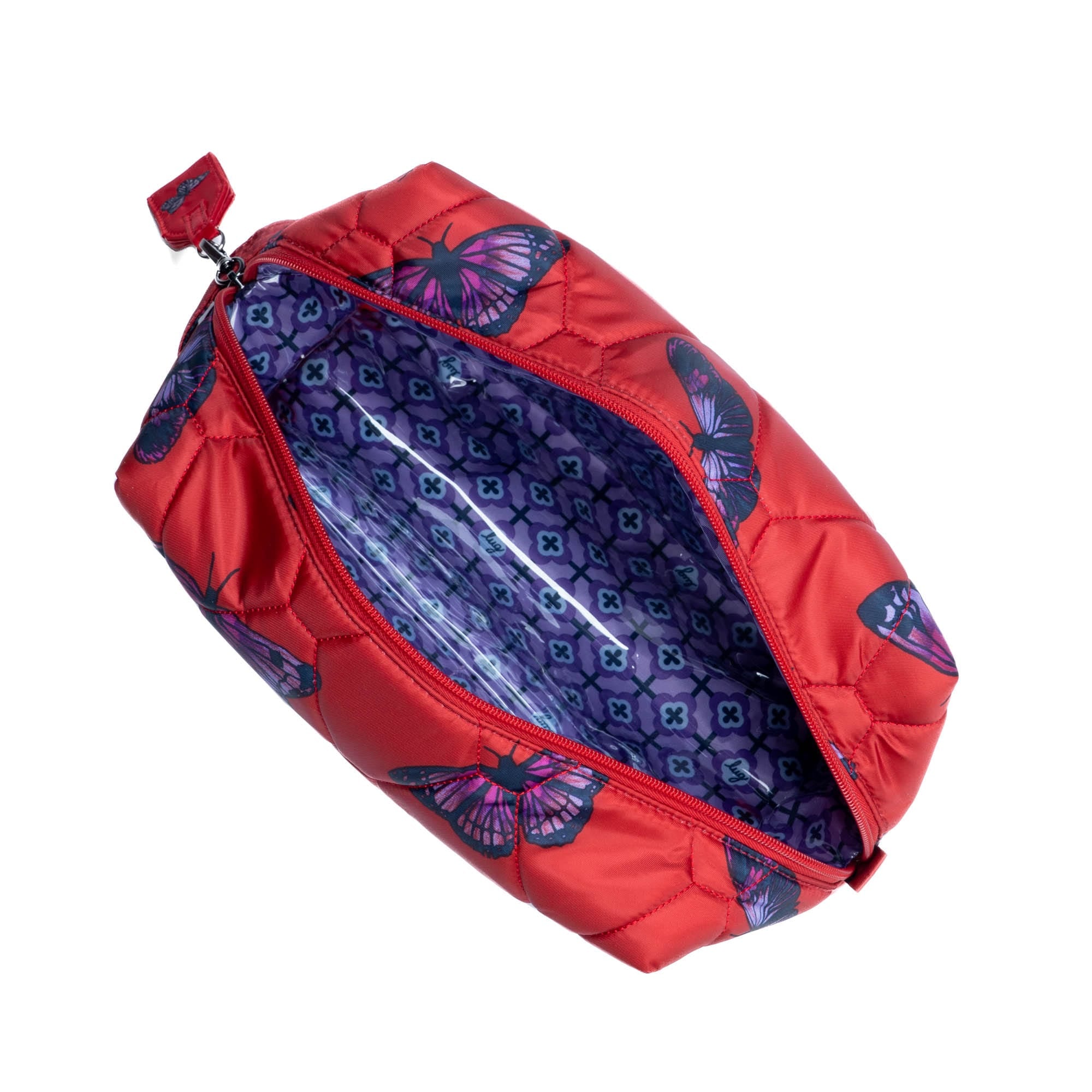 Bumper Cosmetic Case - BUTTERFLY POPPY - Bumper_ButterflyPoppy_05