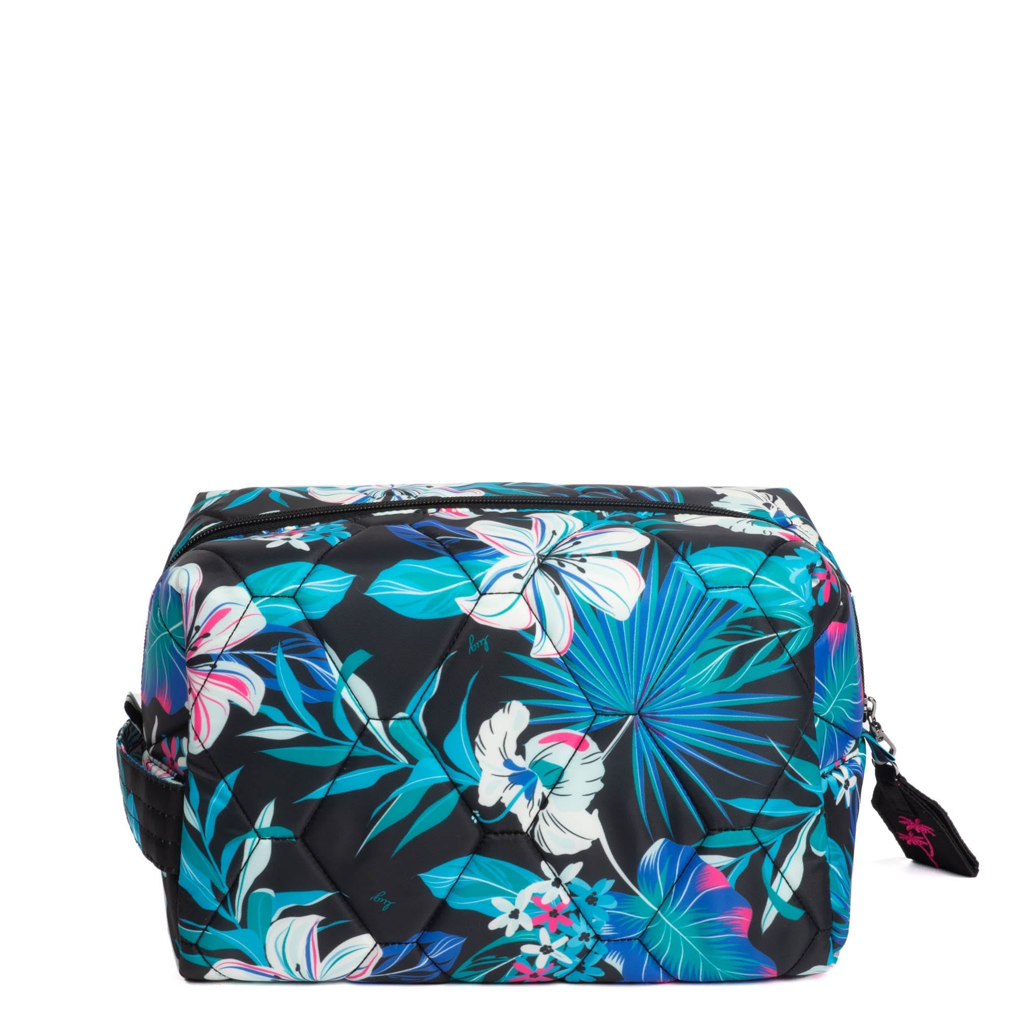 Bumper Cosmetic Case - HIBISCUS MULTI - Bumper_HibiscusMulti_04