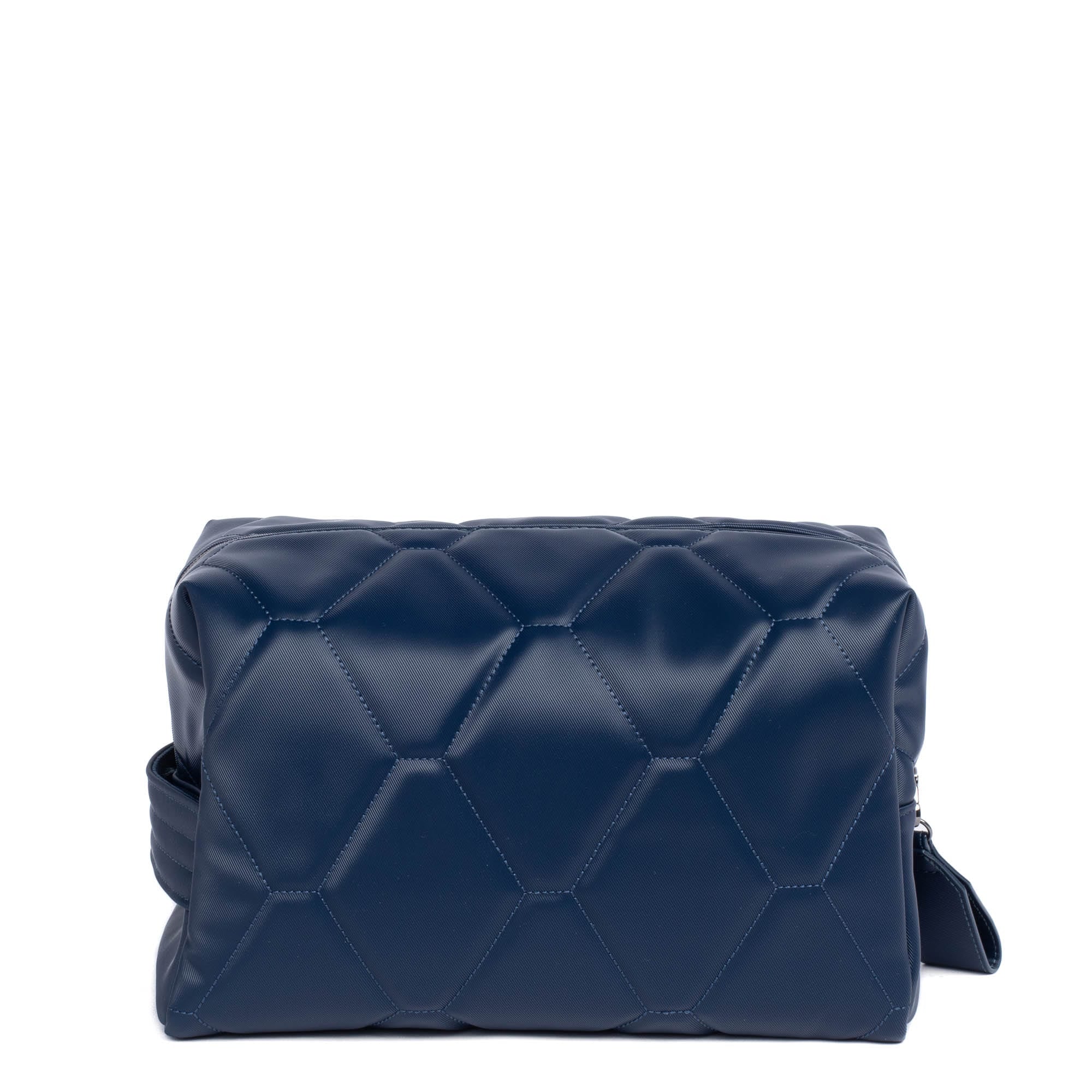Bumper Satin Luxe VL Cosmetic Case - INDIGO - Bumper_IndigoSatinVL_04