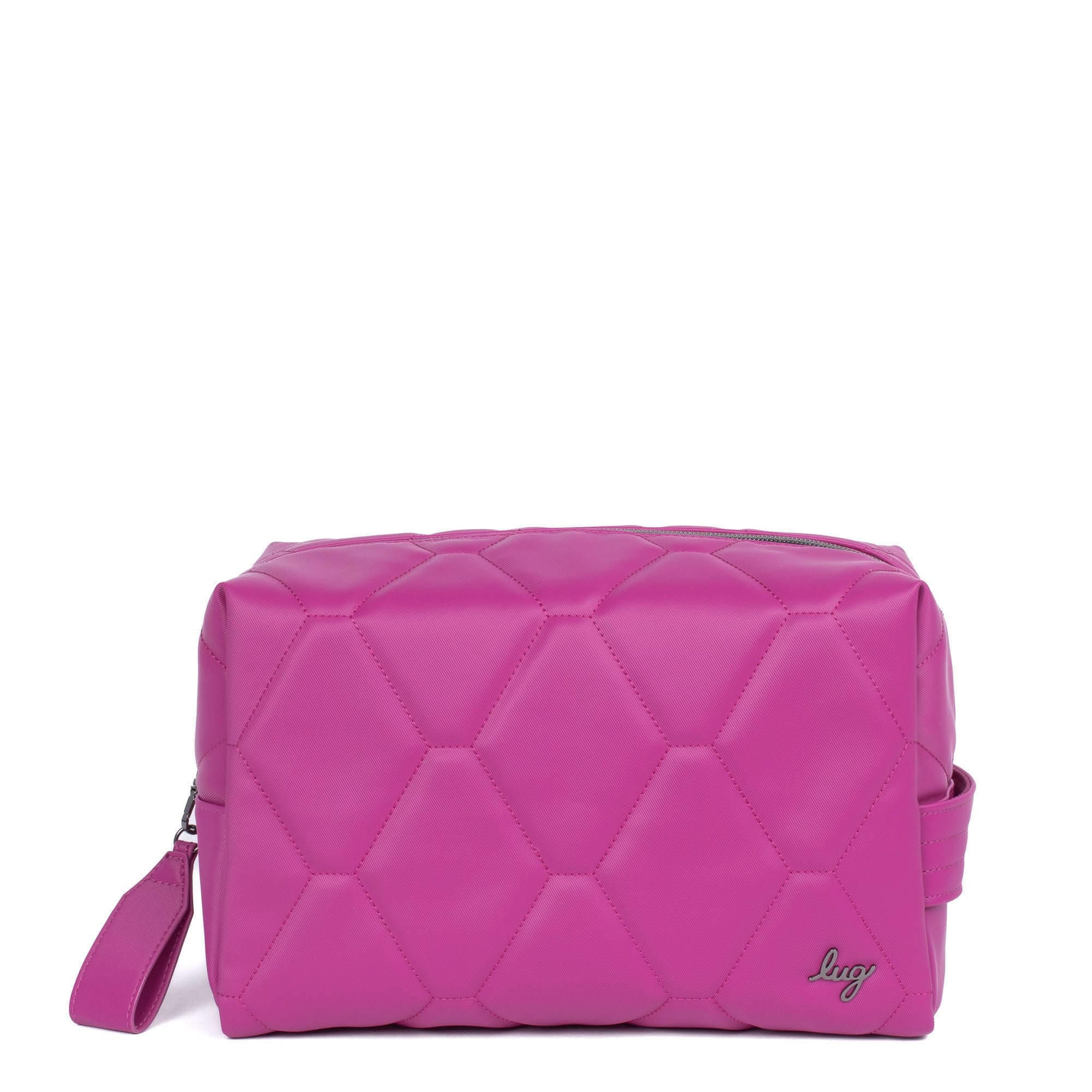 Bumper Satin Luxe VL Cosmetic Case - ORCHID - Bumper_OrchidSatinVL_01