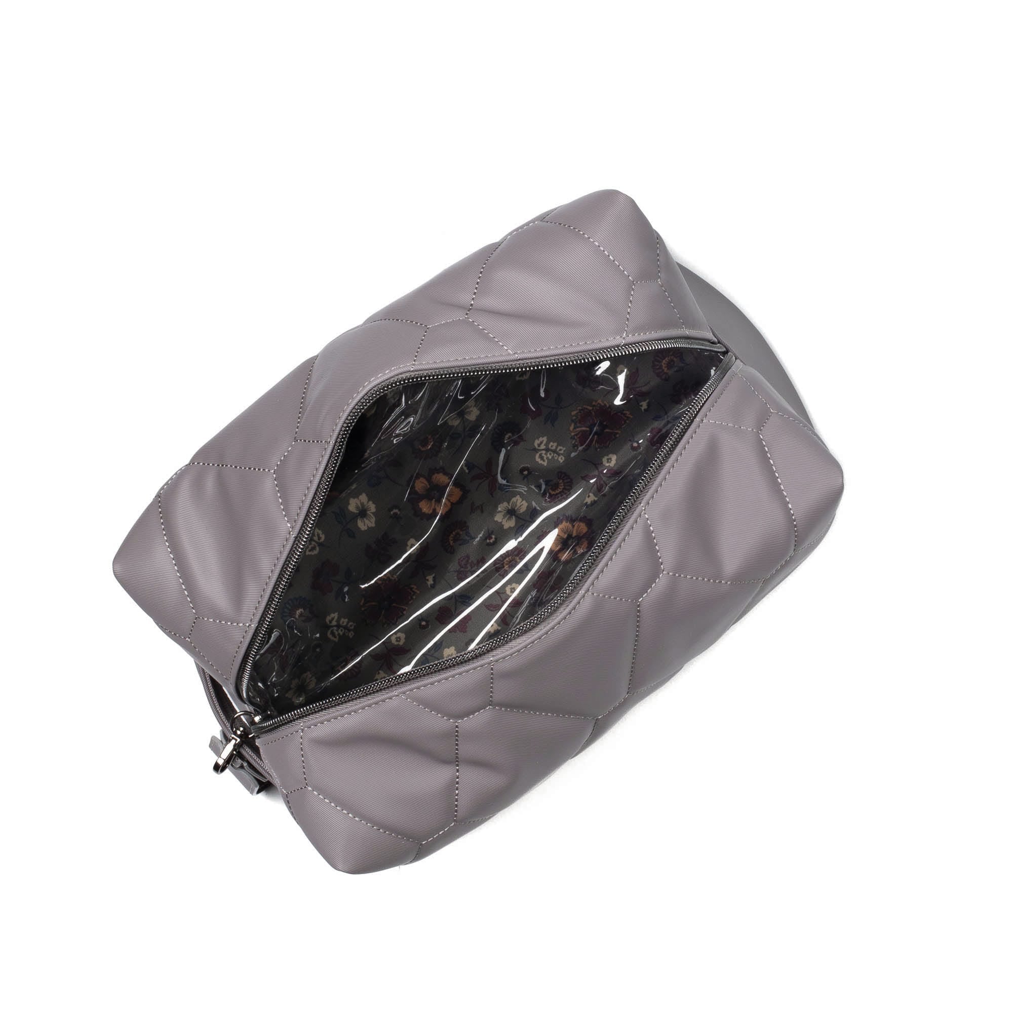 Bumper Satin Luxe VL Cosmetic Case - PEARL - Bumper_PearlSatinVL_05