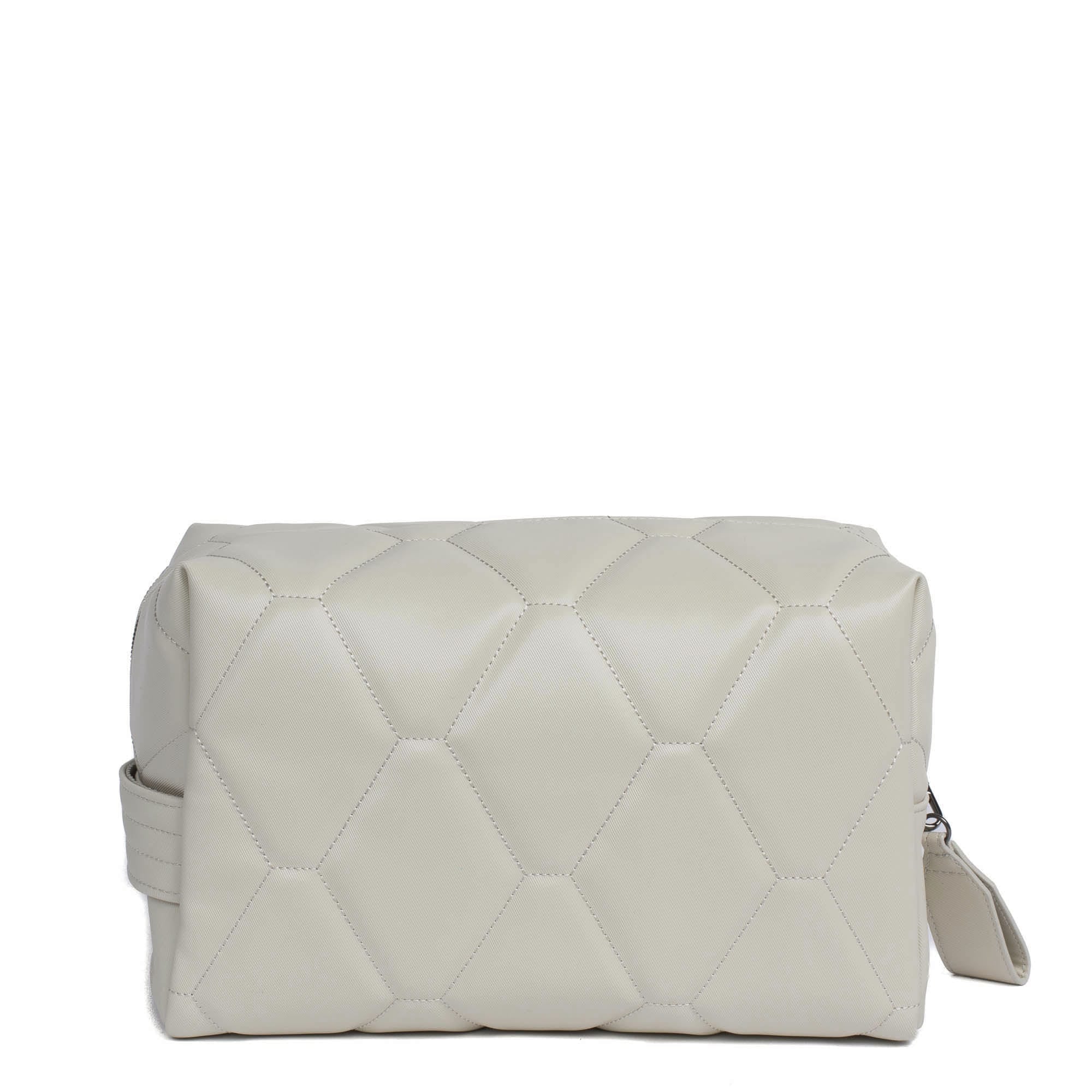 Bumper Satin Luxe VL Cosmetic Case - PEBBLE - Bumper_PebbleSatinVL_04