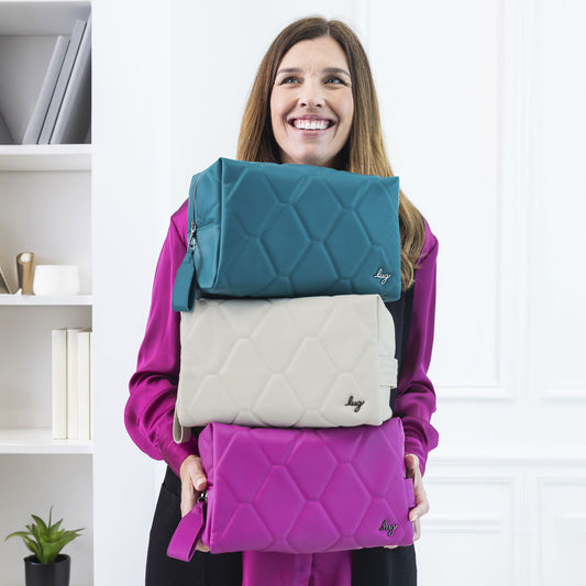 Bumper Satin Luxe VL Cosmetic Case - - Bumper_SatinLuxe_Hover