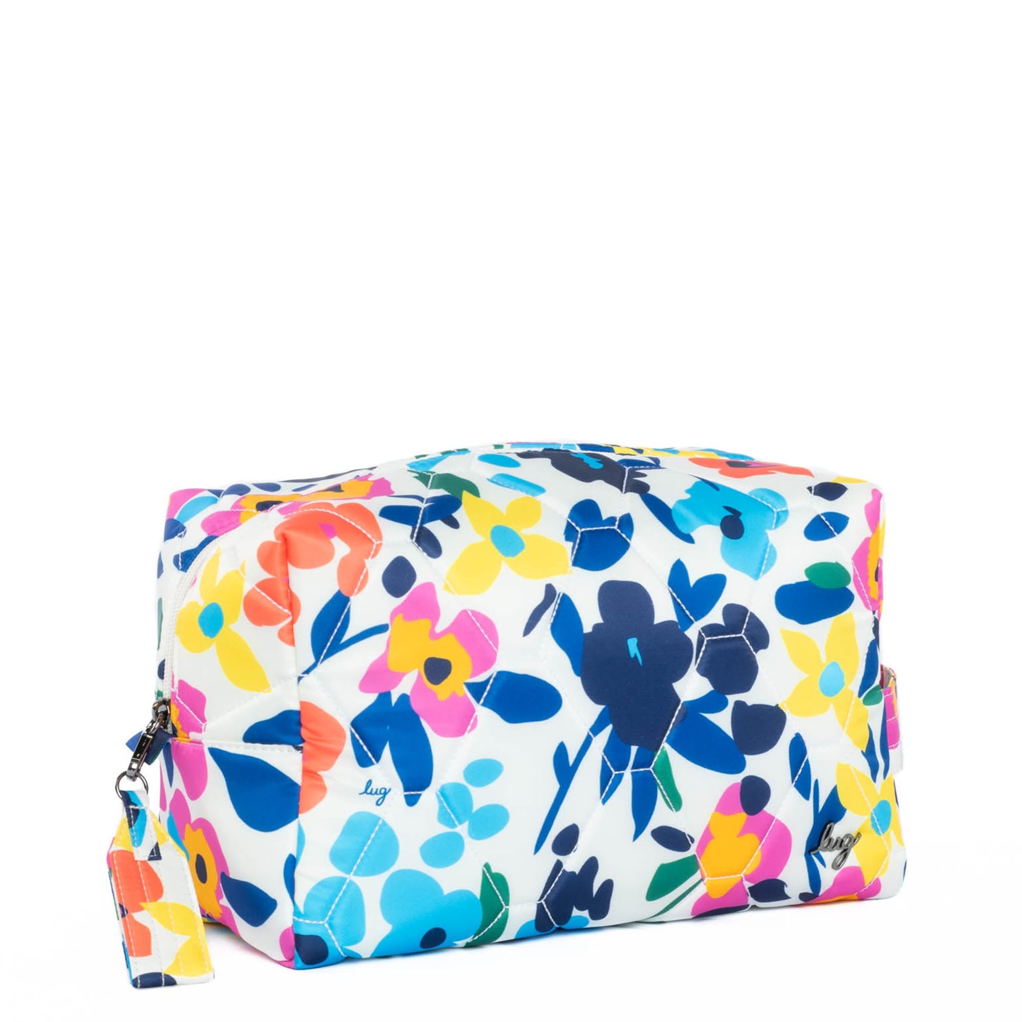 Bumper Cosmetic Case - WILDFLOWER BRIGHTS XL - Bumper_WildflowerBrights_02