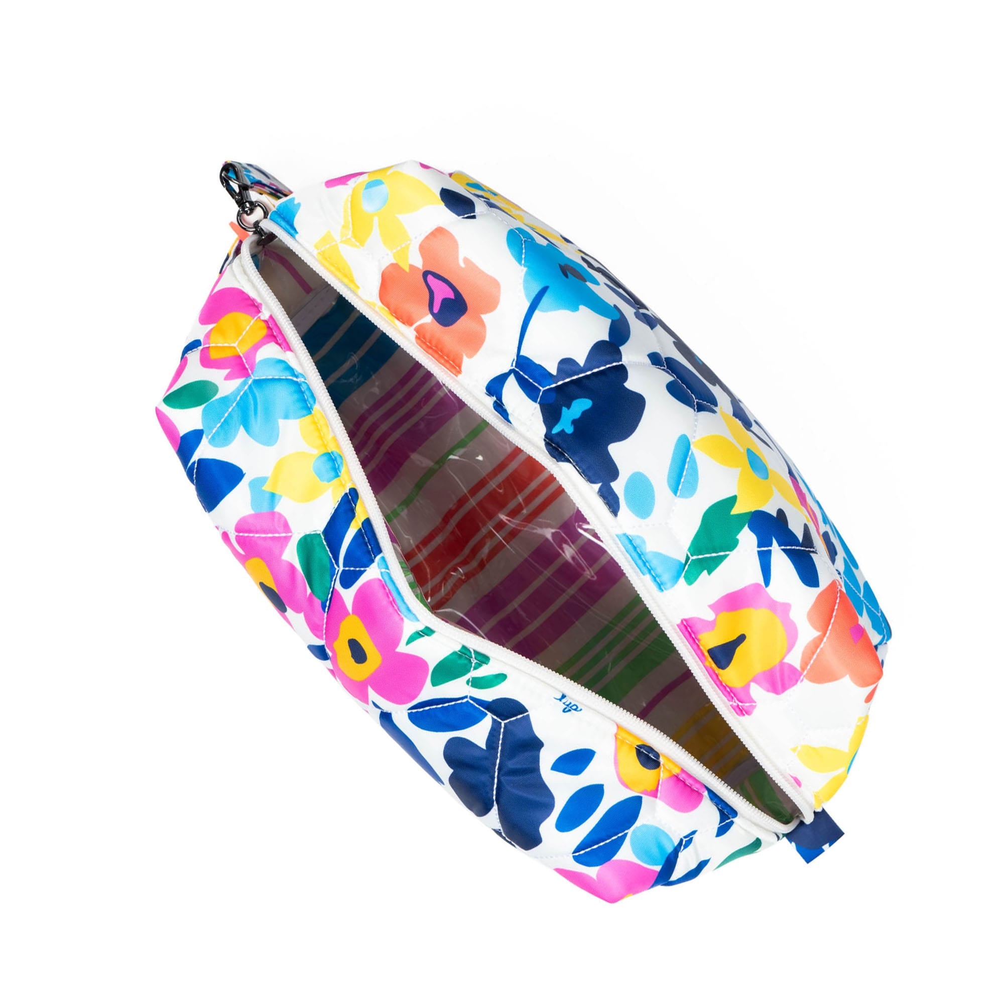 Bumper Cosmetic Case - WILDFLOWER BRIGHTS XL - Bumper_WildflowerBrights_05