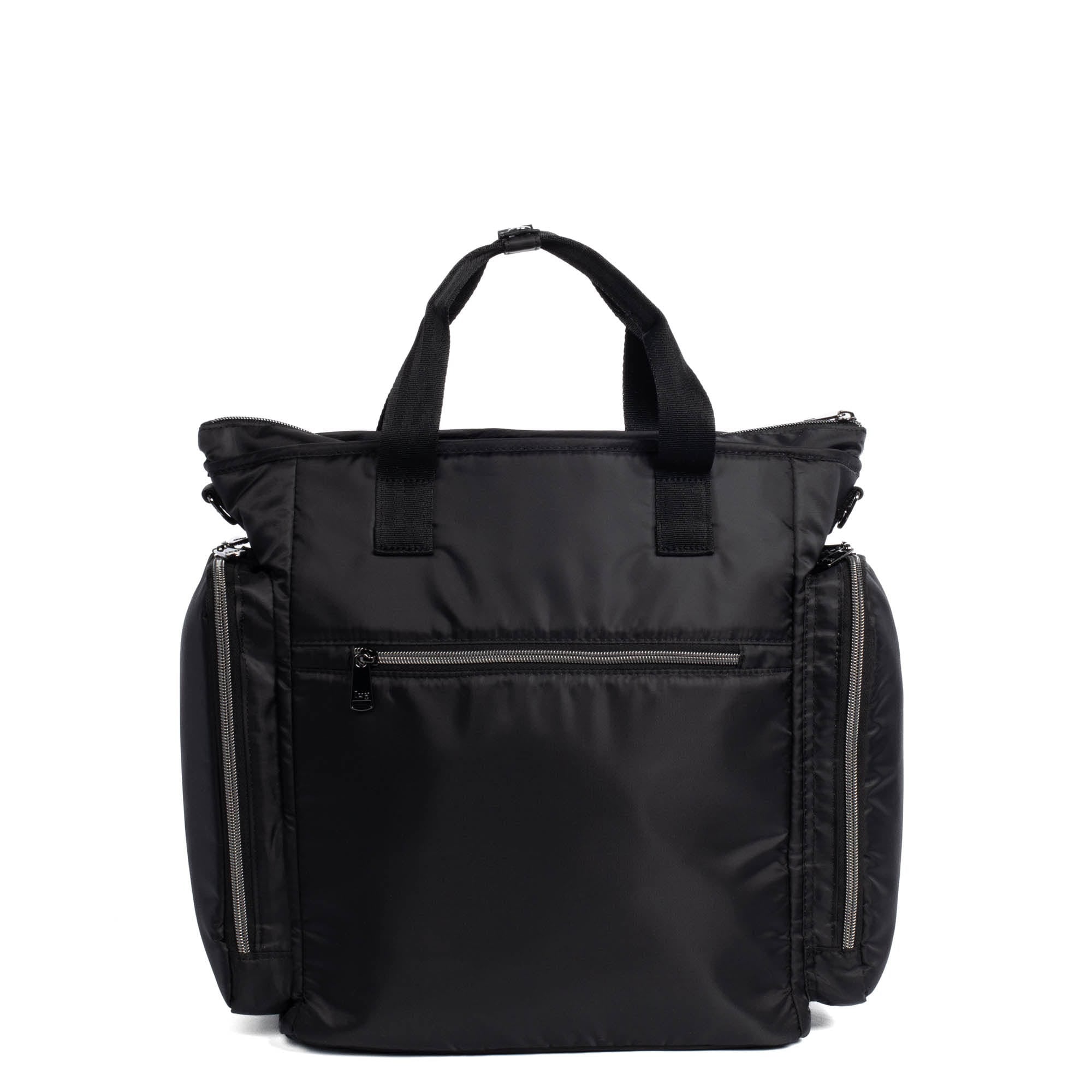 Bustle Convertible Tote Bag - BLACK - Bustle_Black_04