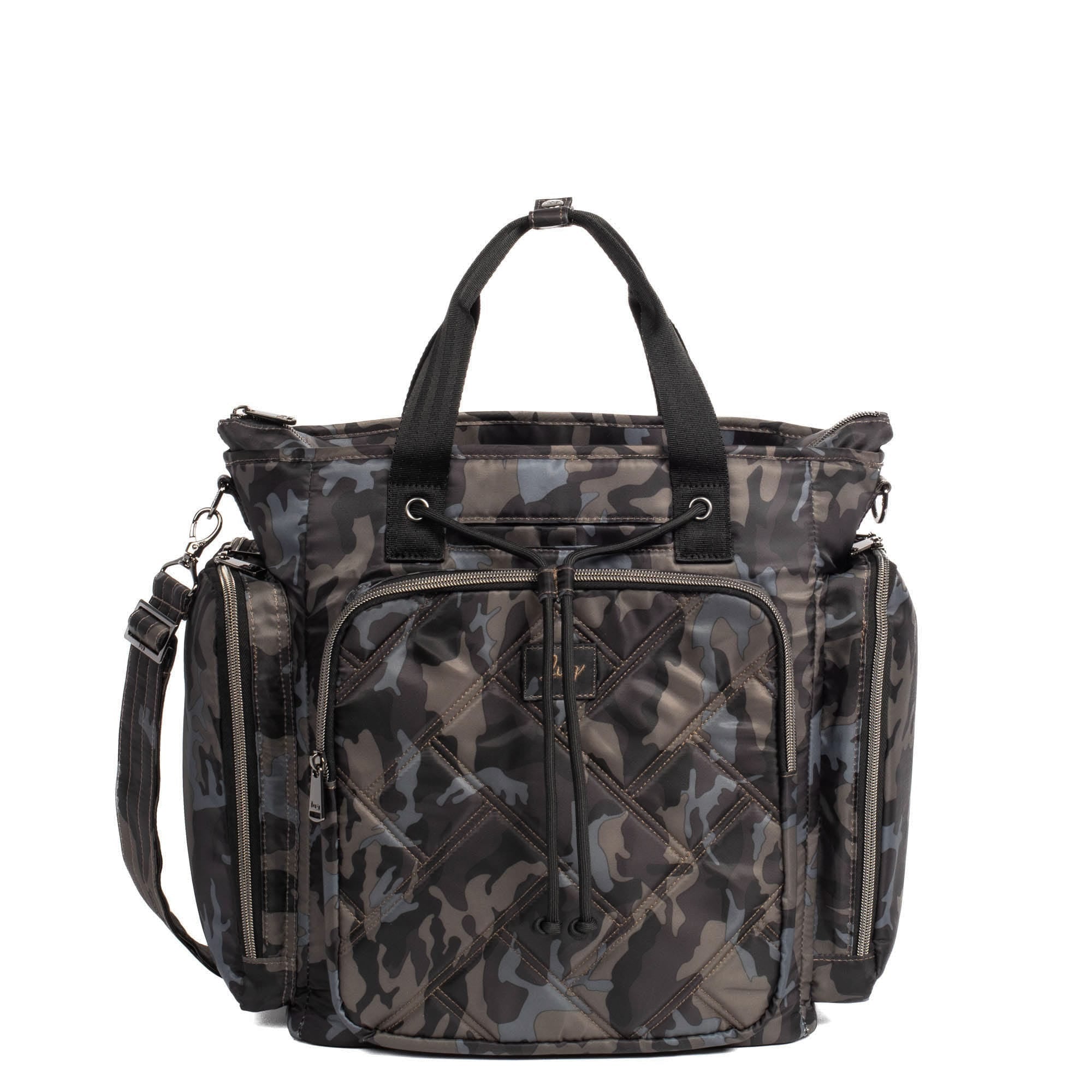 Bustle Convertible Tote Bag - CAMO BLACK - Bustle_CamoBlack_01