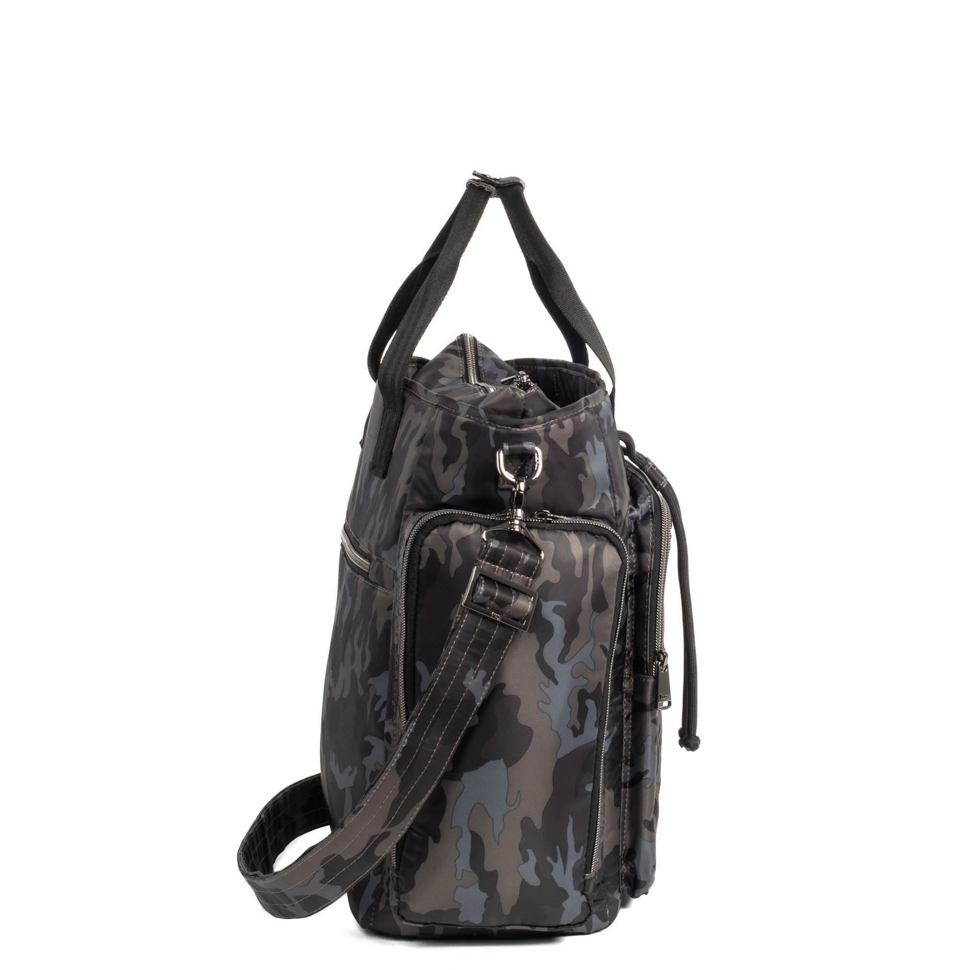Bustle Convertible Tote Bag - CAMO BLACK - Bustle_CamoBlack_03