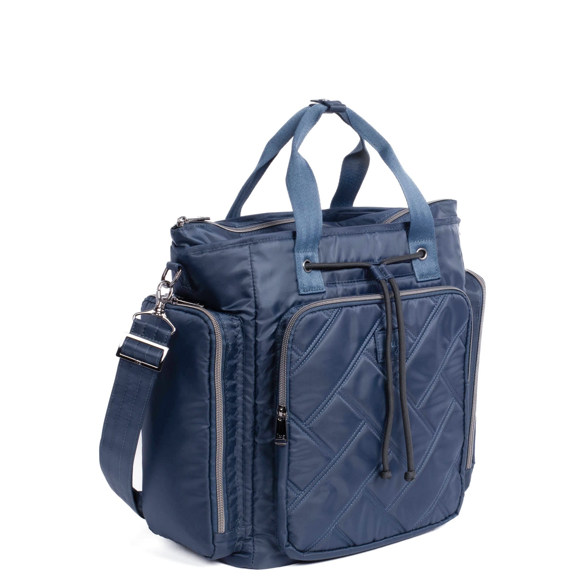 Bustle Convertible Tote Bag - INDIGO BLUE - Bustle_Indigo_02