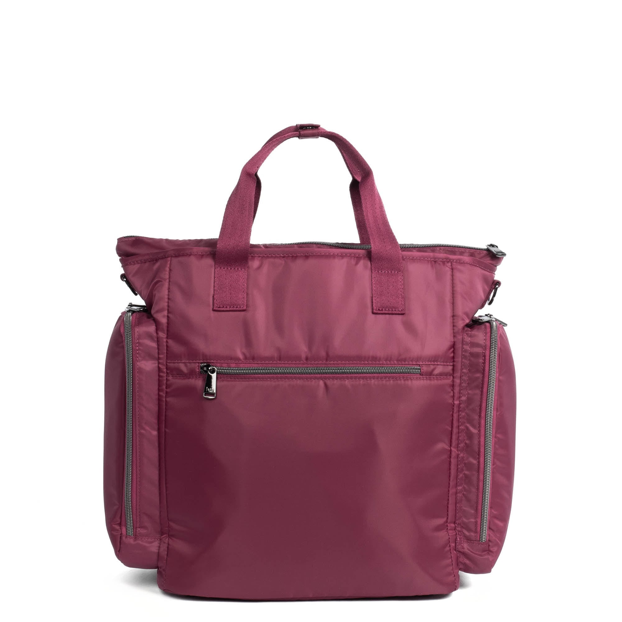 Bustle Convertible Tote Bag - RASPBERRY - Bustle_Raspberry_04