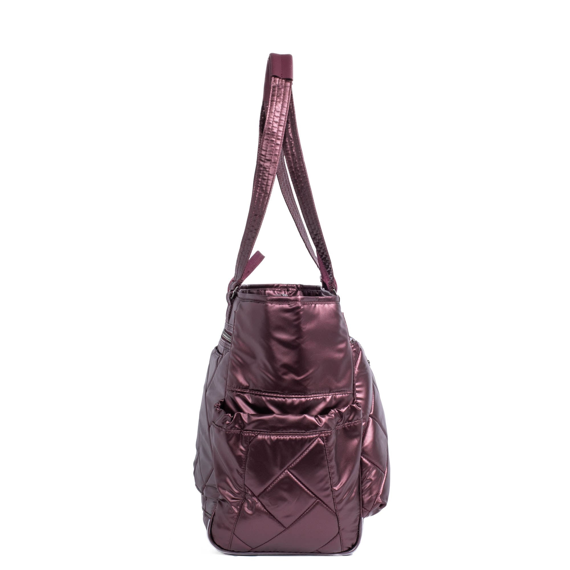 Cabby SE Tote Bag - METALLIC WINE - CabbySE_MetallicWine_032