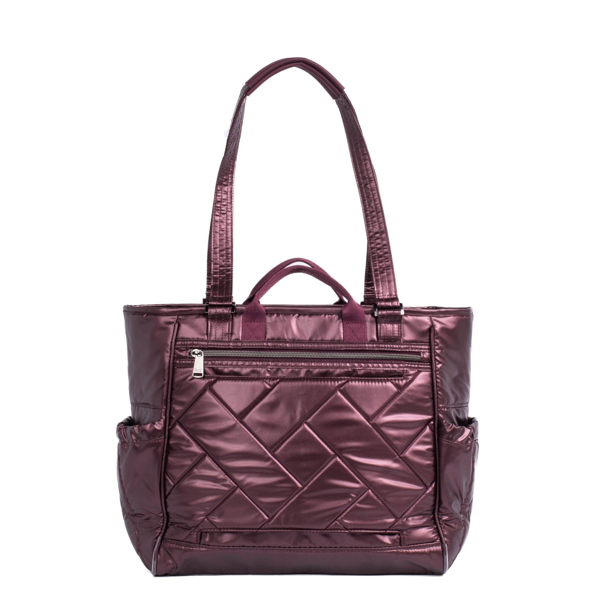 Cabby SE Tote Bag - METALLIC WINE - CabbySE_MetallicWine_042