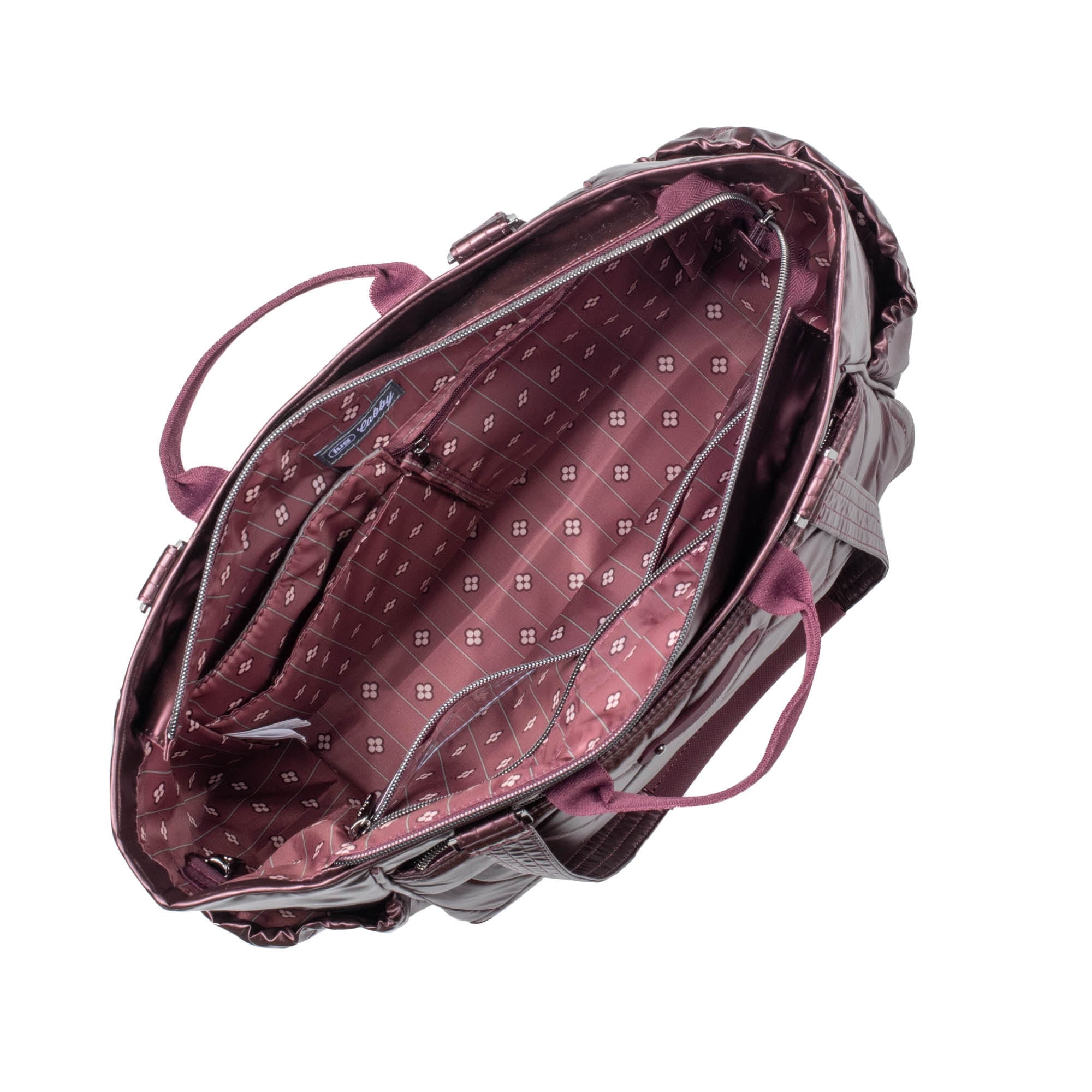 Cabby SE Tote Bag - METALLIC WINE - CabbySE_MetallicWine_052