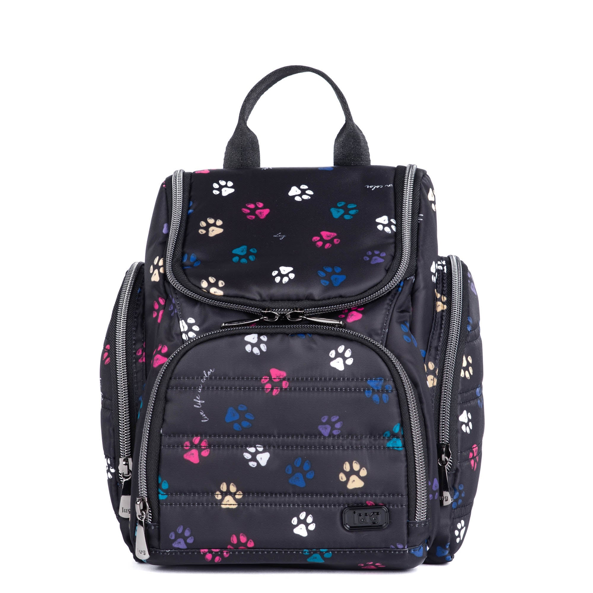 Caddy Toiletry Case - - Caddy_PawsBlack_01