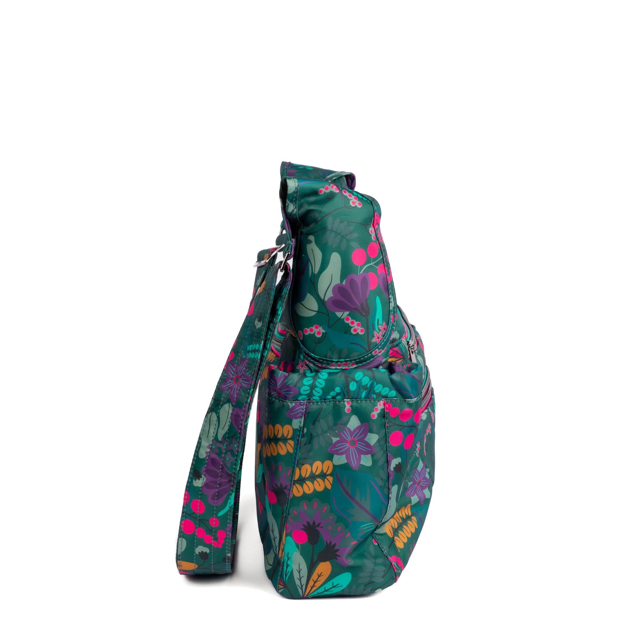 Camper SE Crossbody Bag - EVERMORE FLORA GREEN - CamperSE_EvermoreFloraGreen_03