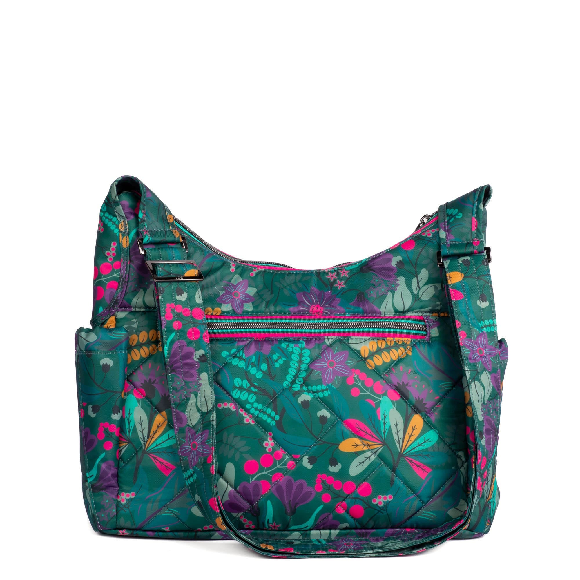 Camper SE Crossbody Bag - EVERMORE FLORA GREEN - CamperSE_EvermoreFloraGreen_04
