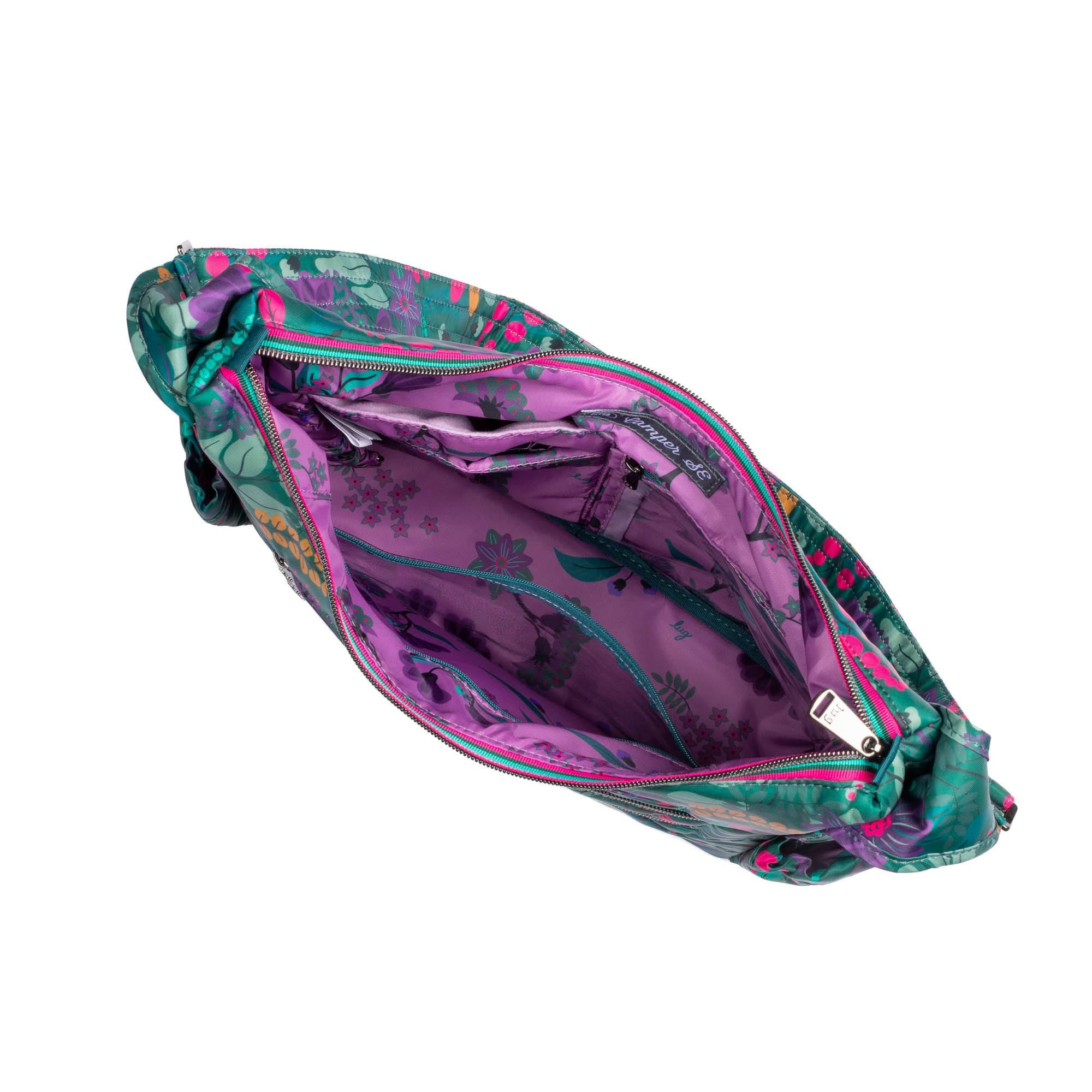 Camper SE Crossbody Bag - EVERMORE FLORA GREEN - CamperSE_EvermoreFloraGreen_05