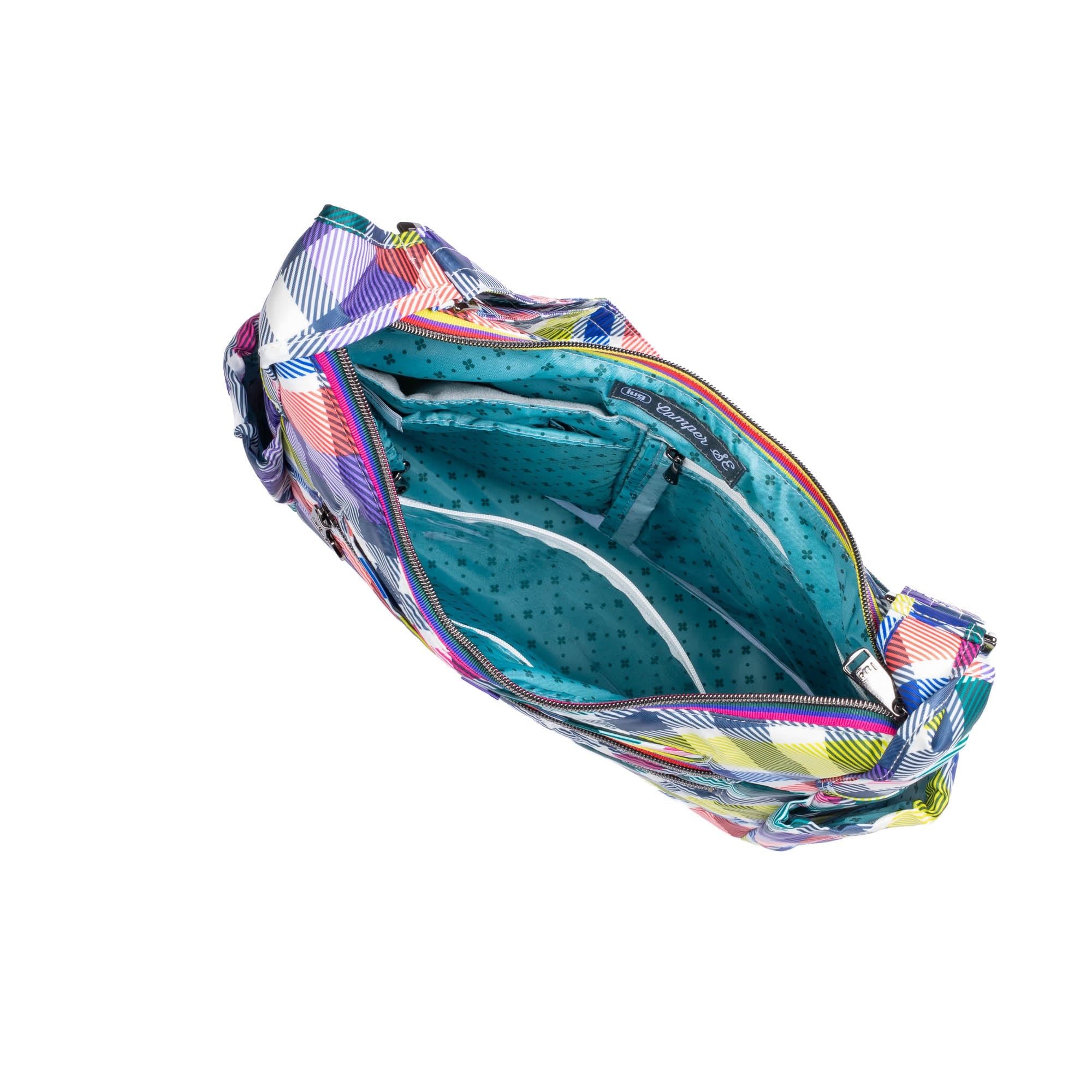 Camper SE Crossbody Bag - PLAYFUL PLAID - CamperSE_PlayfulPlaid_05