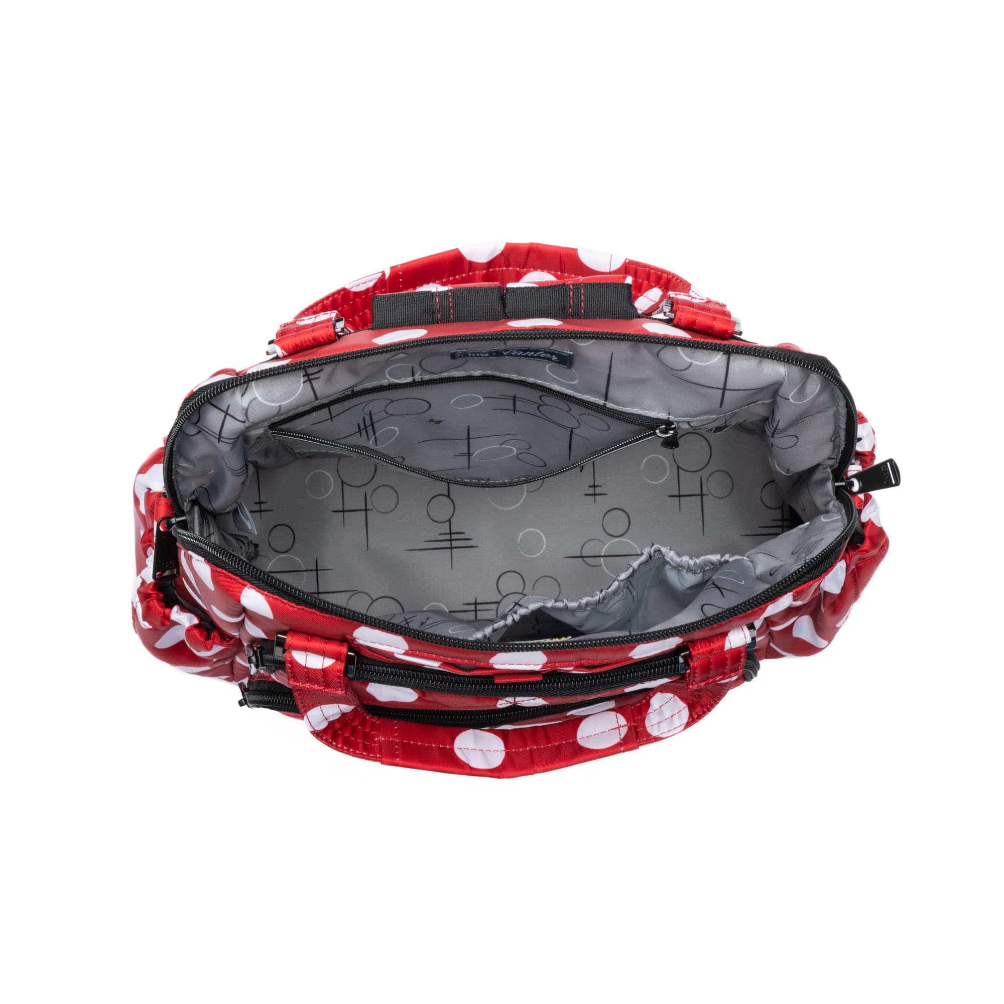 Legacy Collection Canter Convertible Tote Bag - CRIMSON LARGE DOT - Canter_CrimsonLGDot_05