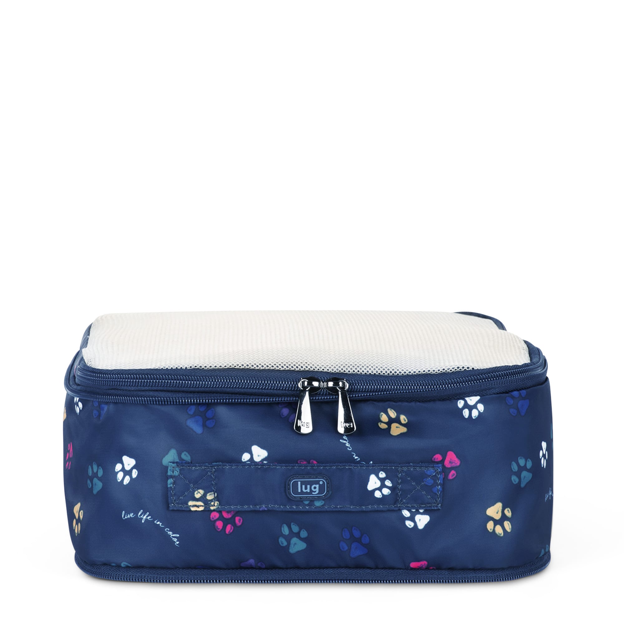 Cargo 1pc Compression Packing Cube - - Cargo1pc_Paws_Navy_01