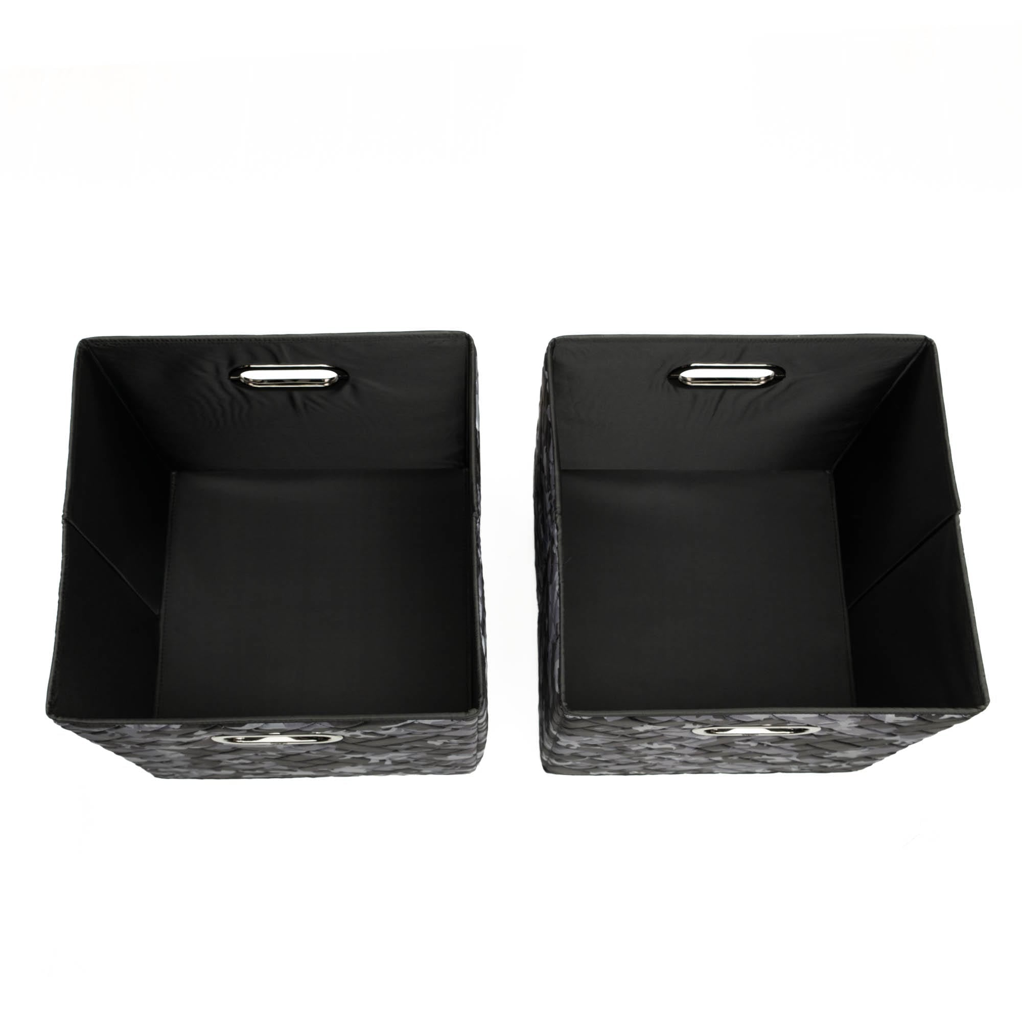 Cargo 2pc Collapsible Cube Bins - CAMO BLACK - Cargo2pkCollapsibleStorageCube_CamoBlack_06