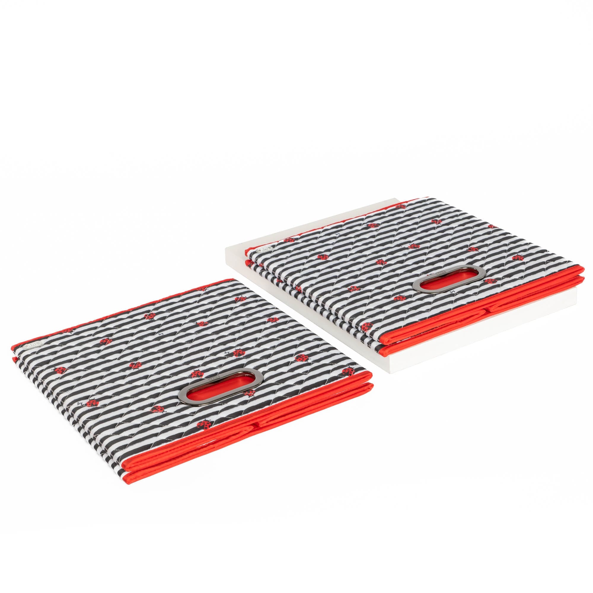 Cargo 2pc Collapsible Cube Bins - LADYBUG LANE - Cargo2pkCollapsibleStorageCube_LadybugLane_07