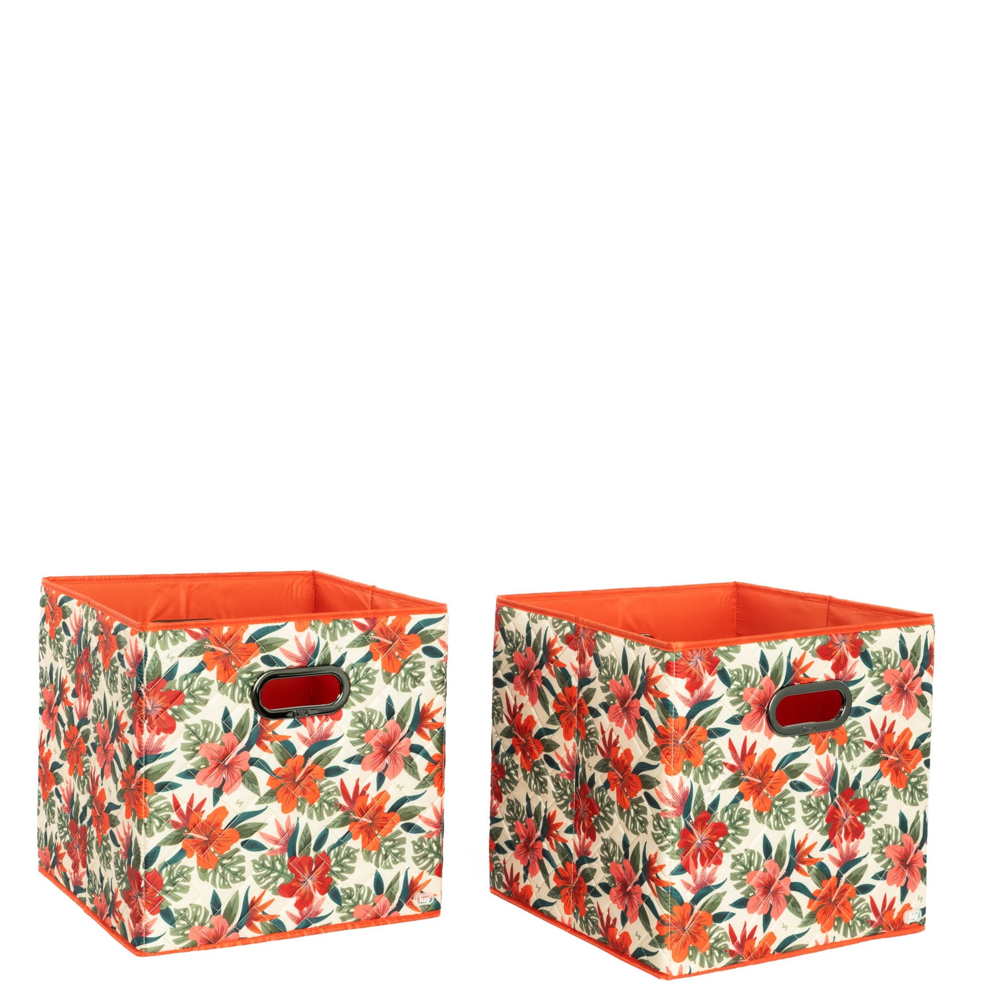 Cargo 2pc Collapsible Cube Bins - LUSH LUAU - Cargo2pkCollapsibleStorageCube_LushLuau_03