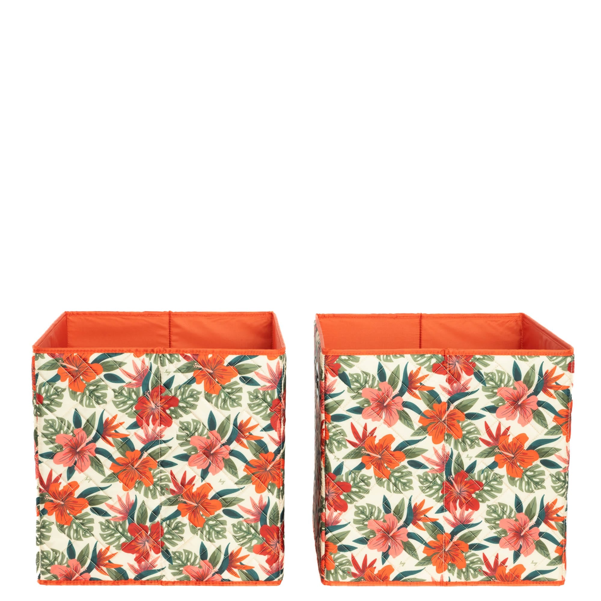 Cargo 2pc Collapsible Cube Bins - LUSH LUAU - Cargo2pkCollapsibleStorageCube_LushLuau_04